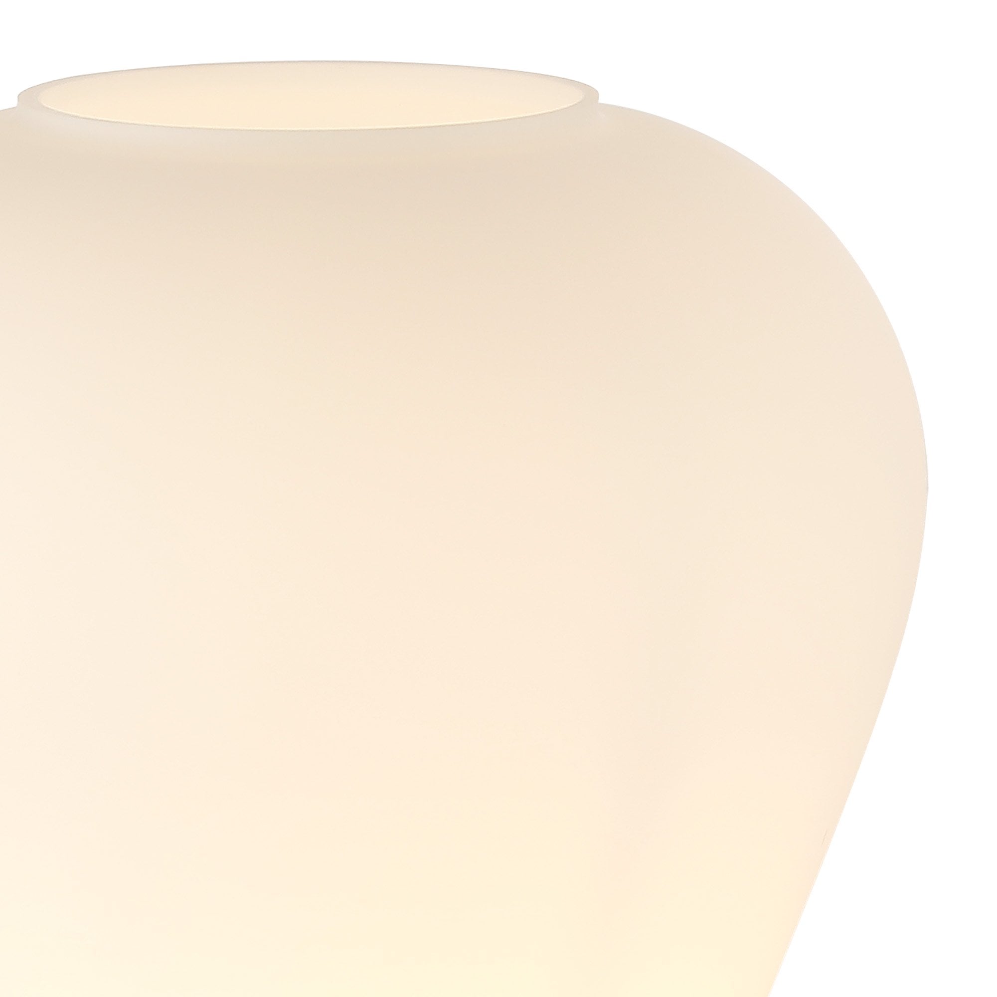 Fabula Maple Narrow Table Lamp - Antique Brass & Opal Glass