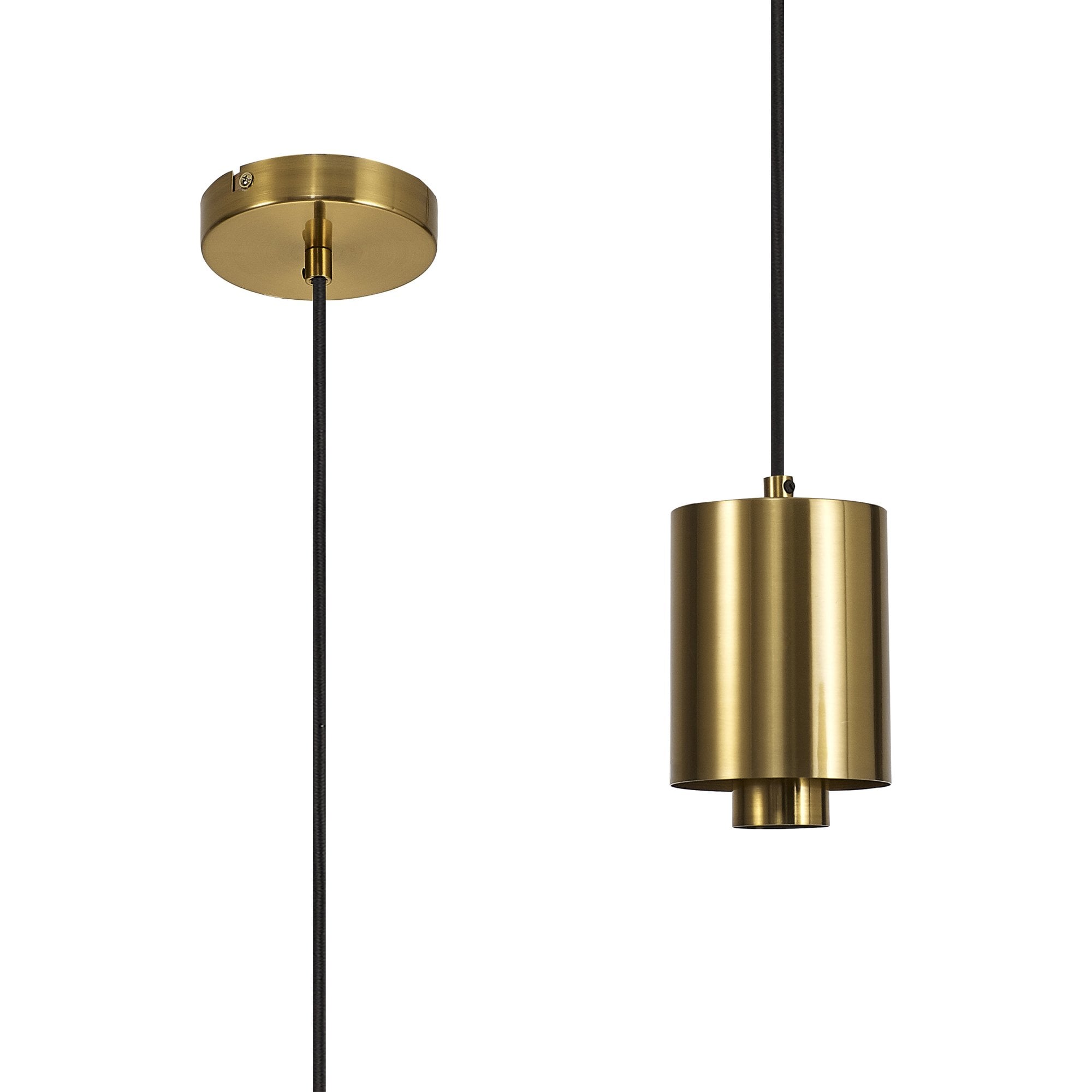 Fabula Maple Pendant Frame - Aged Brass - Frame Only