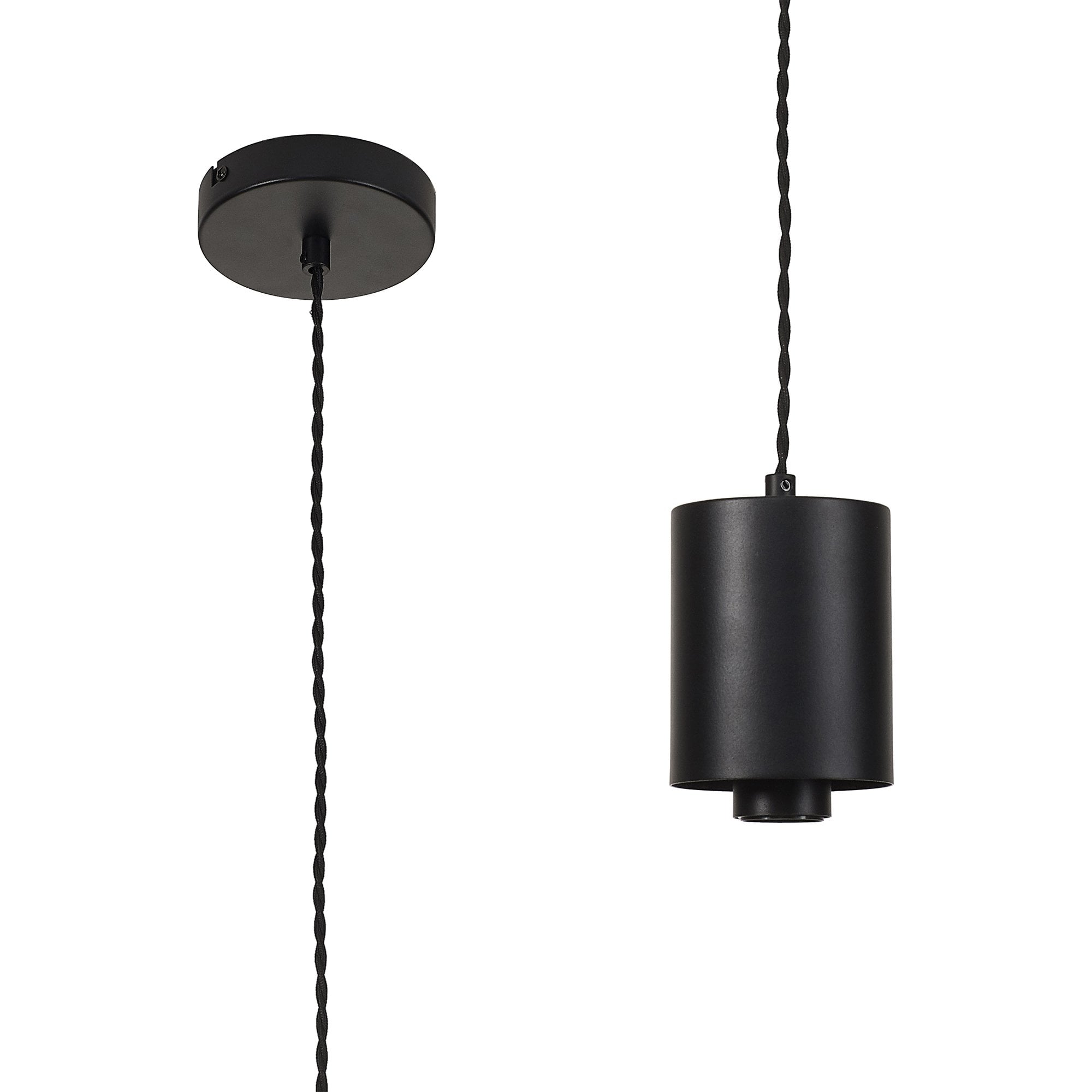 Fabula Maple Pendant Frame - Satin Black - Frame Only