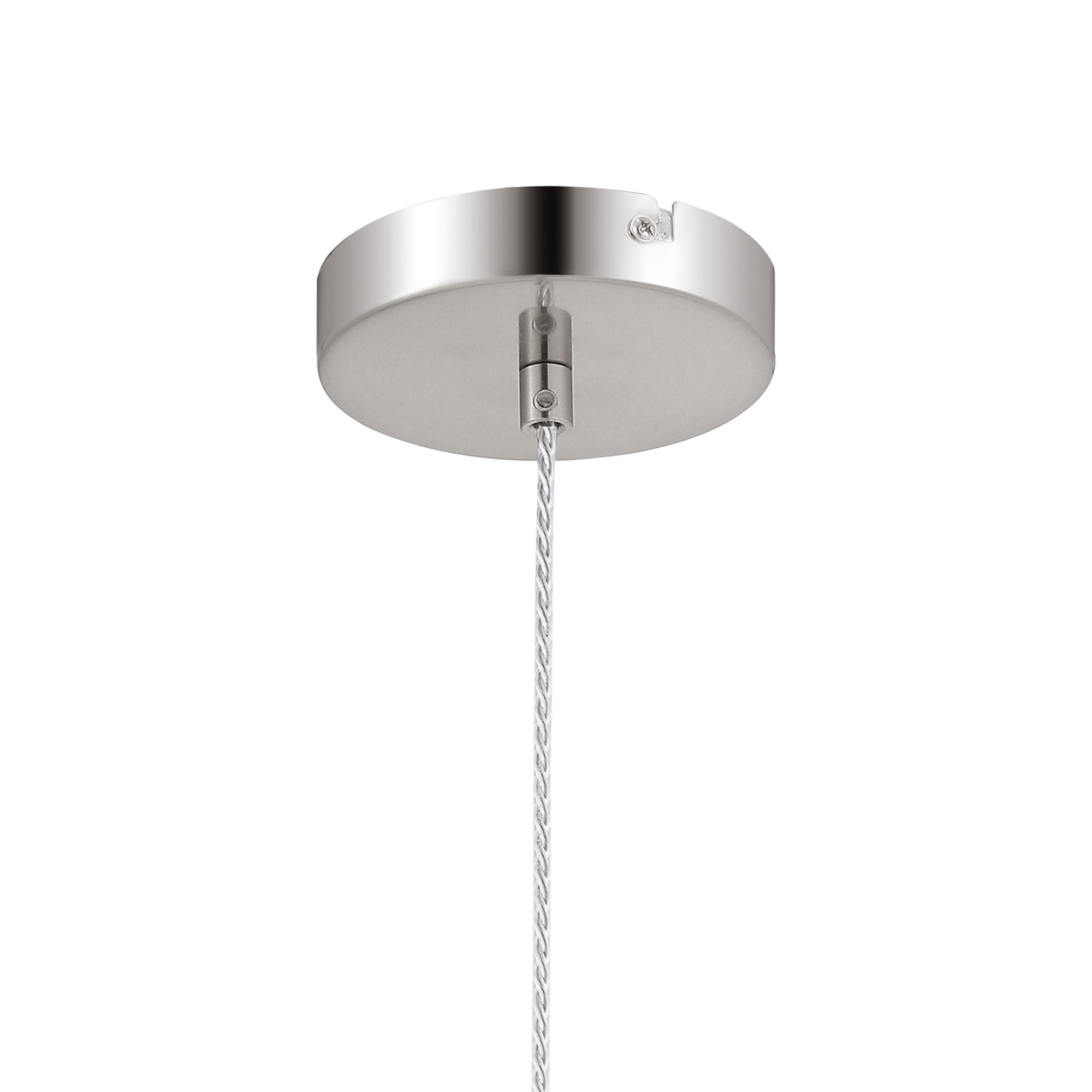 Fabula Maple Pendant Frame - Satin Nickel - Frame Only