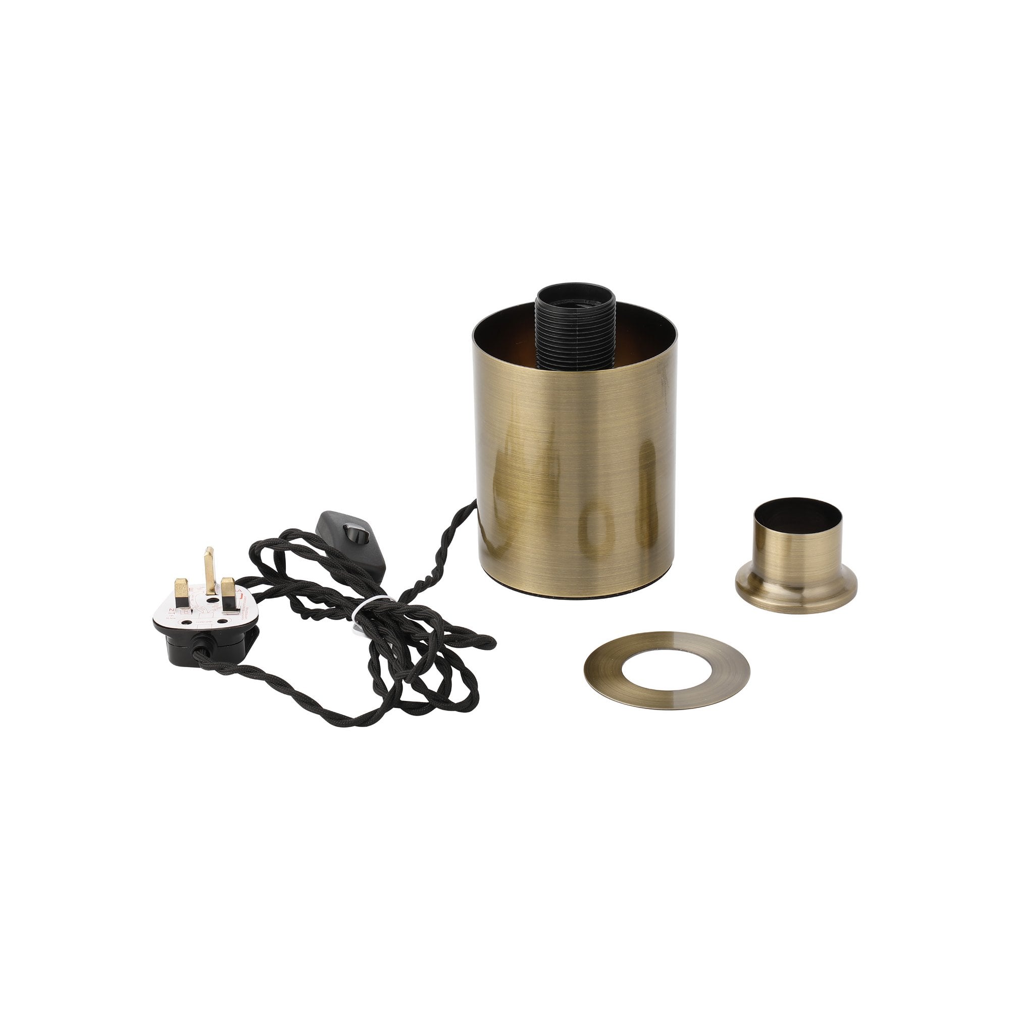 Fabula Maple Table Lamp Base - Antique Brass - Base Only