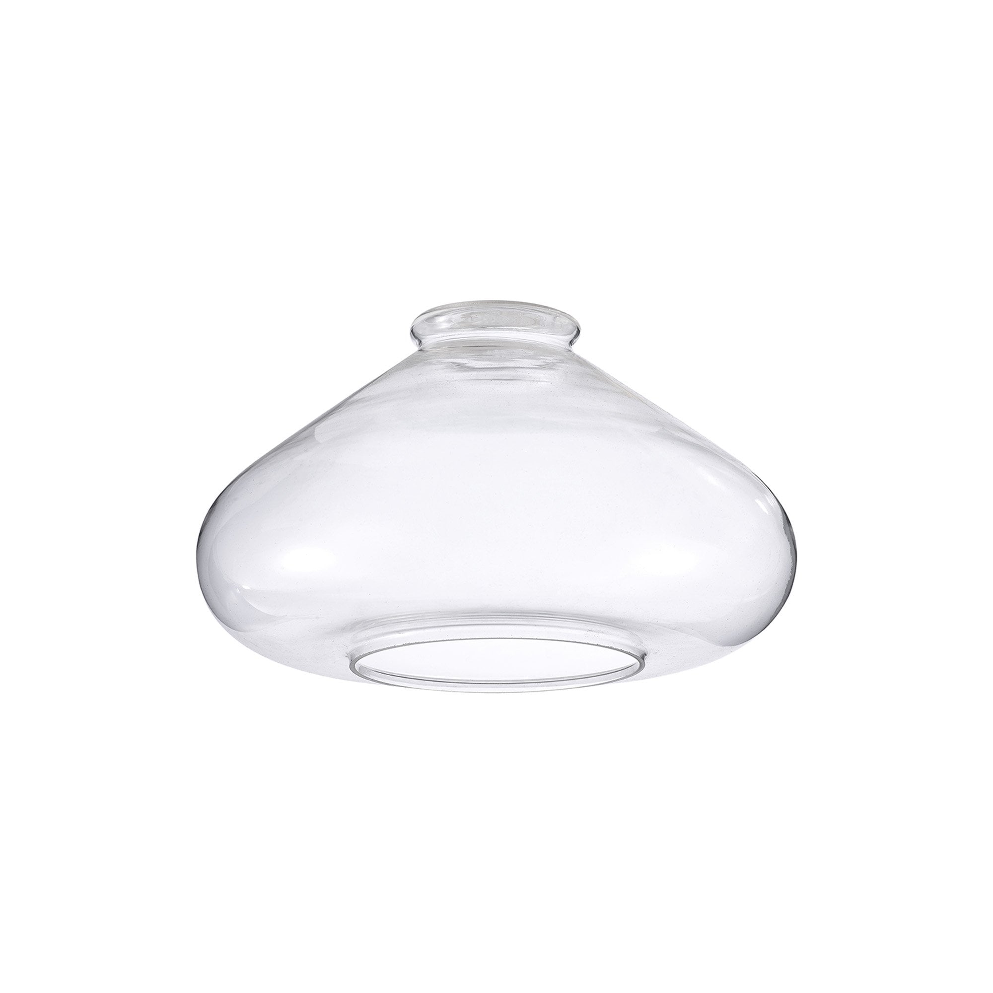 Fabula Maple Wide Shade - Clear Glass - Shade Only