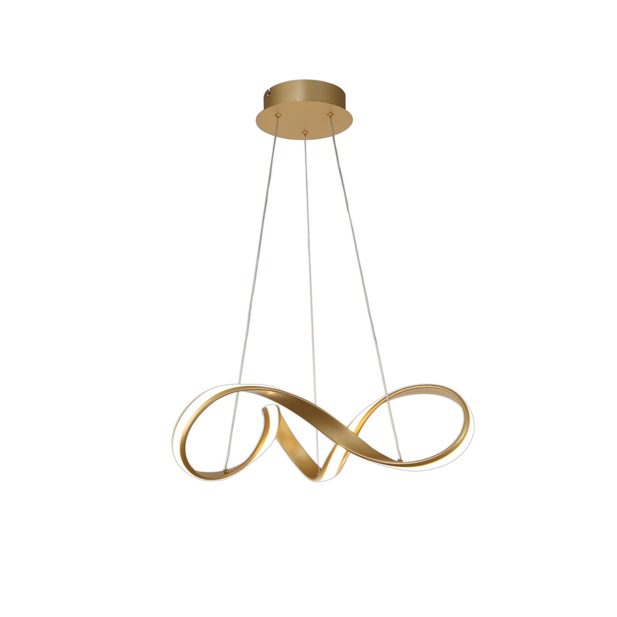 Fabula Meadow Small Dimmable LED Pendant - Sand Gold