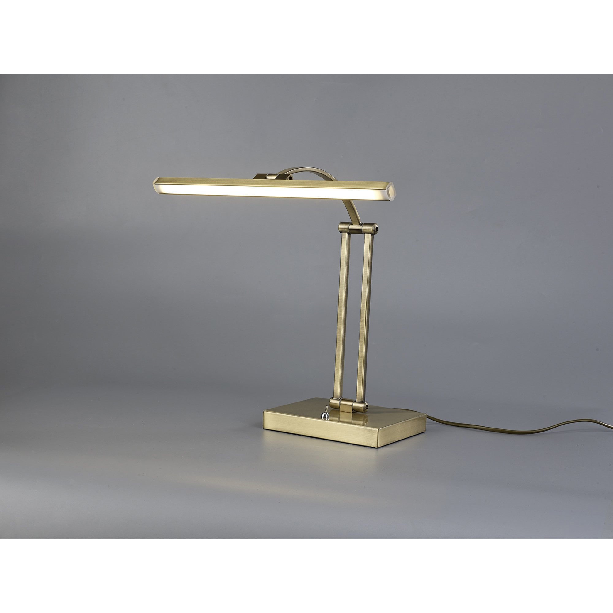 Fabula Plumtree 1 Arm LED Table Lamp - Antique Brass