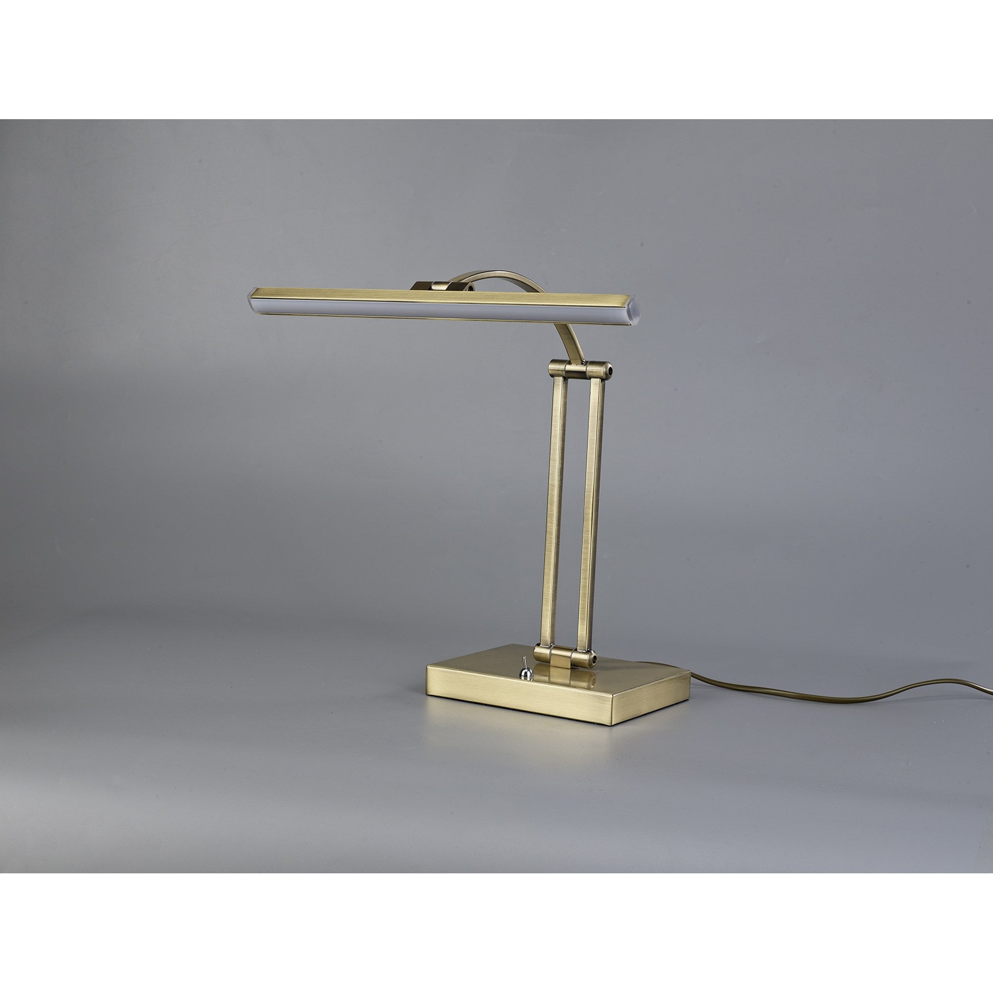 Fabula Plumtree 1 Arm LED Table Lamp - Antique Brass