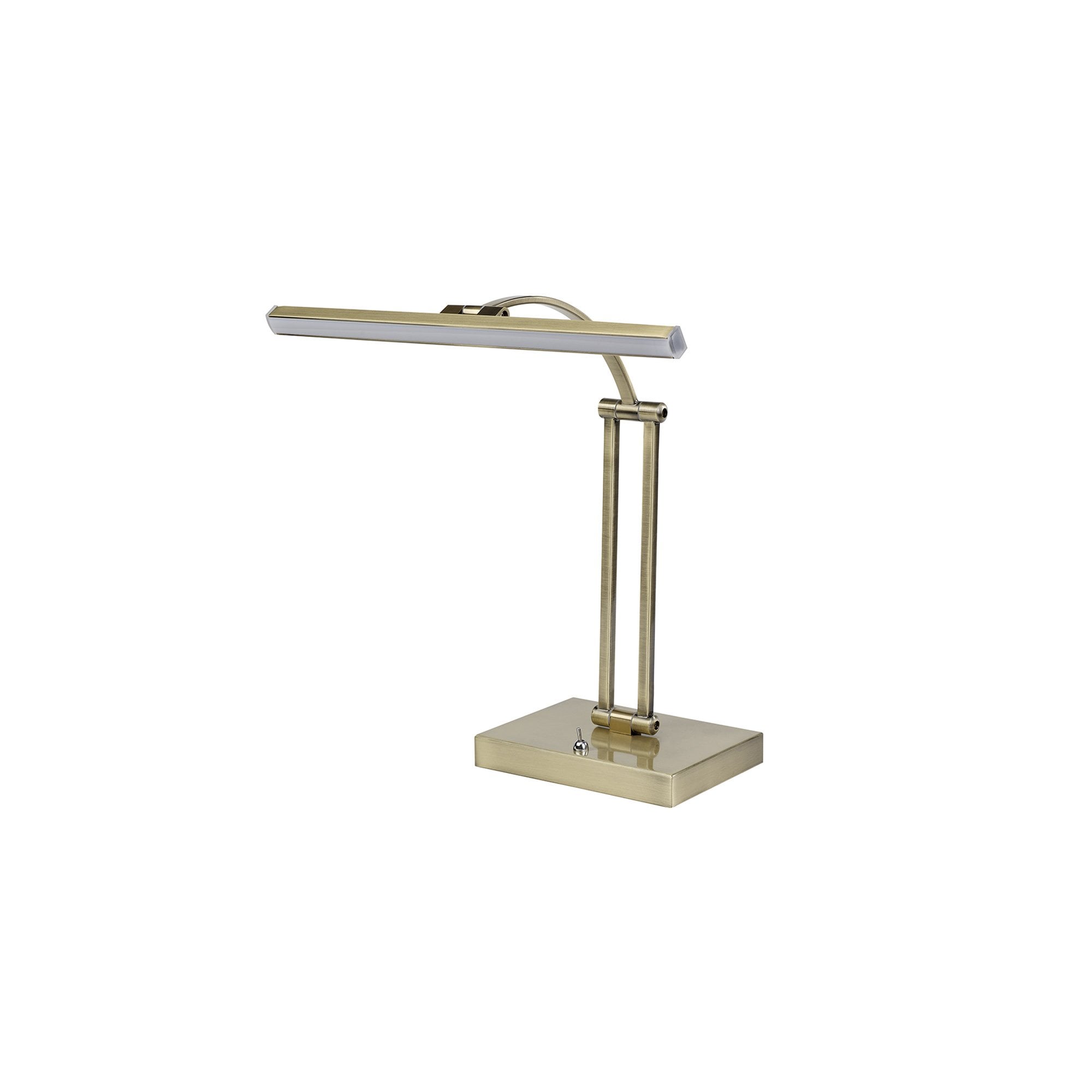 Fabula Plumtree 1 Arm LED Table Lamp - Antique Brass