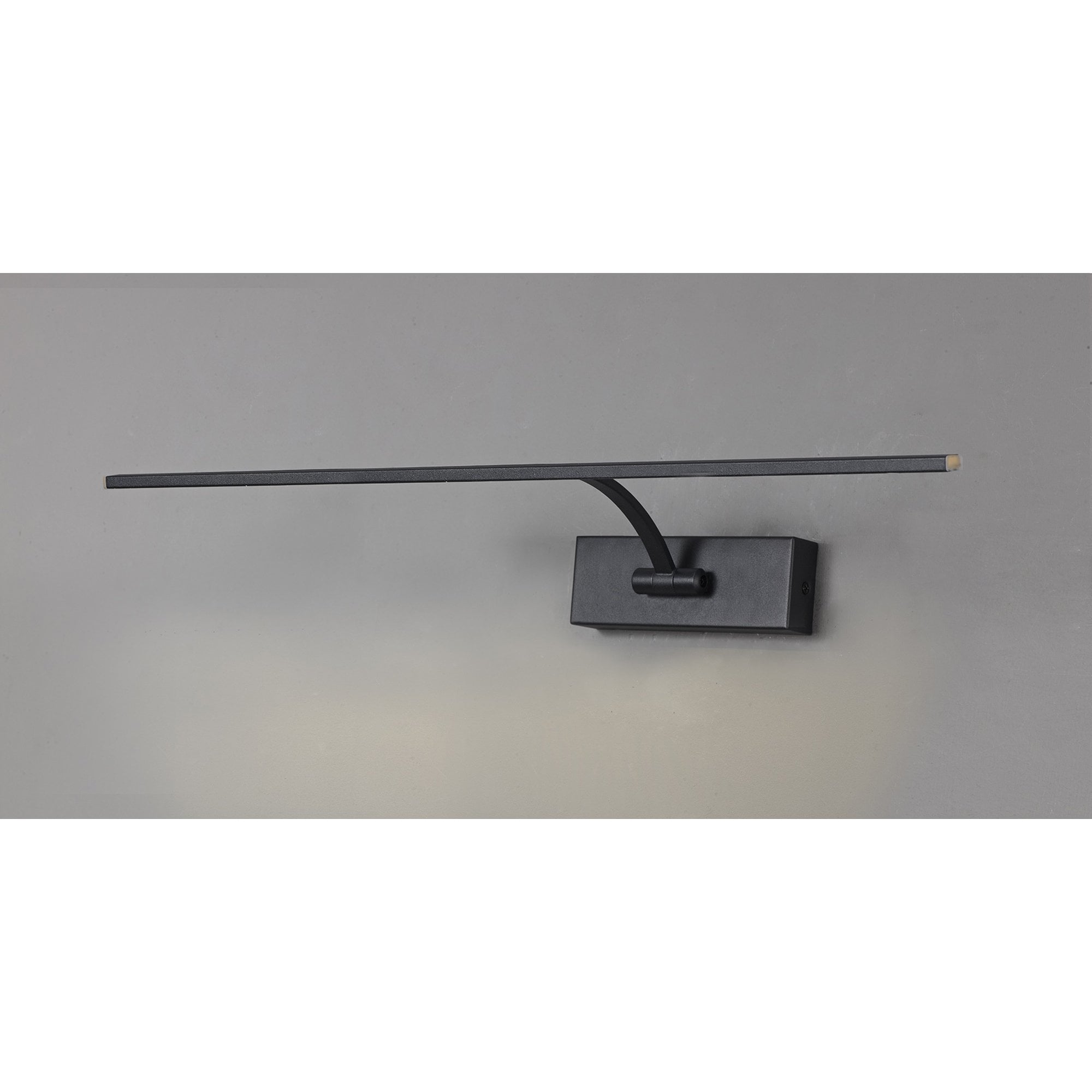 Fabula Plumtree Large 1 Arm LED Wall Lamp/Picture Light - Sand Black