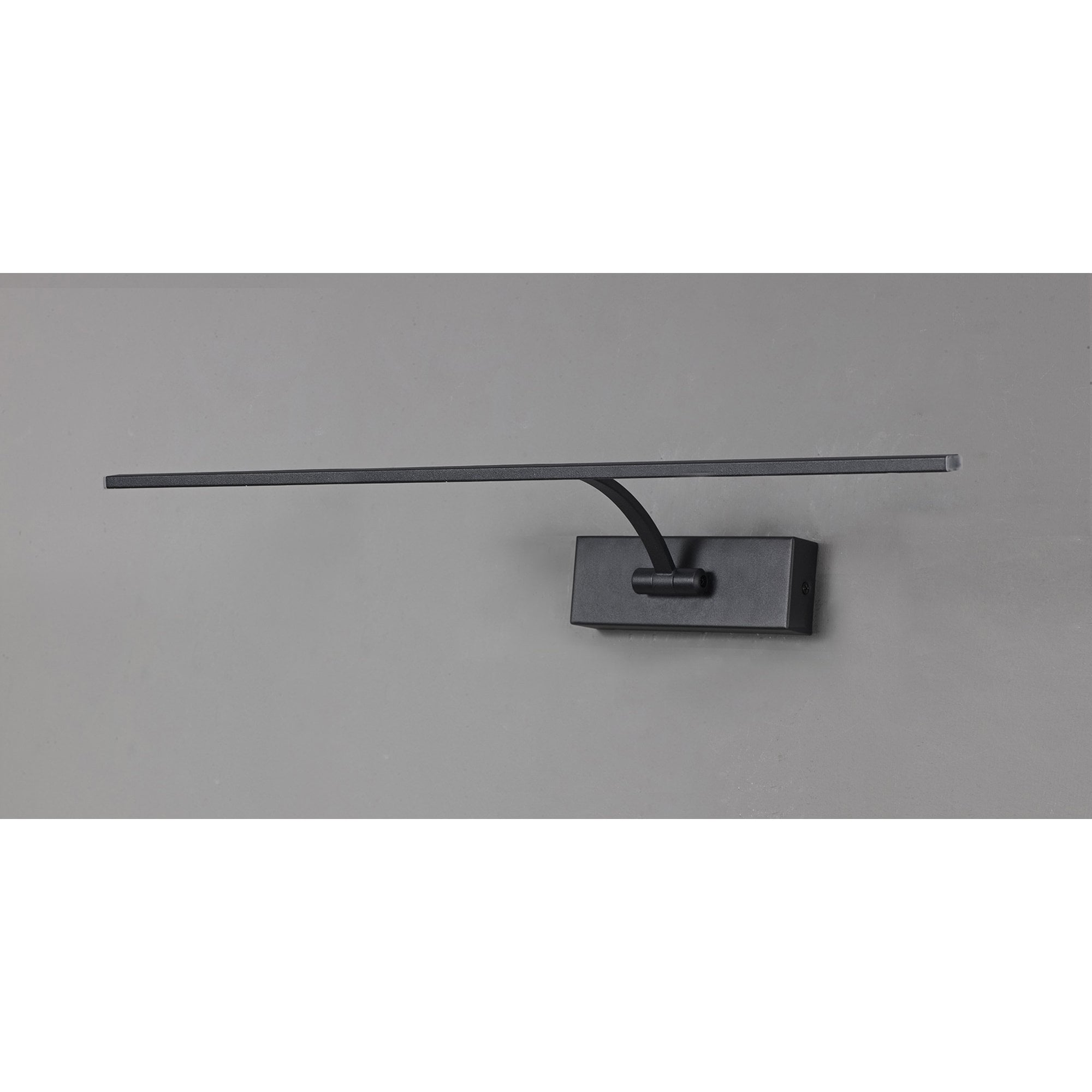 Fabula Plumtree Large 1 Arm LED Wall Lamp/Picture Light - Sand Black