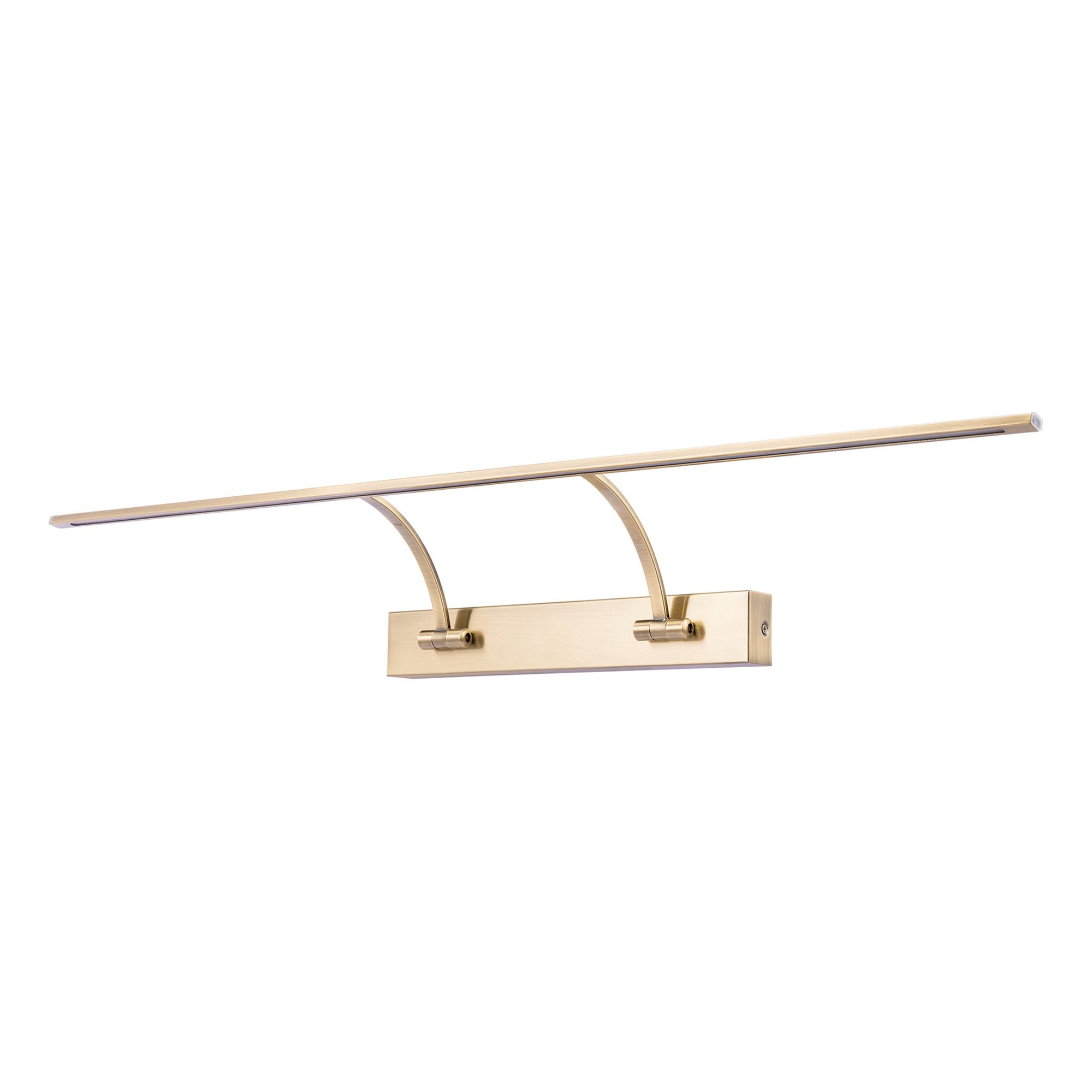 Fabula Plumtree Large 2 Arm LED Wall Lamp/Picture Light - Antique Brass