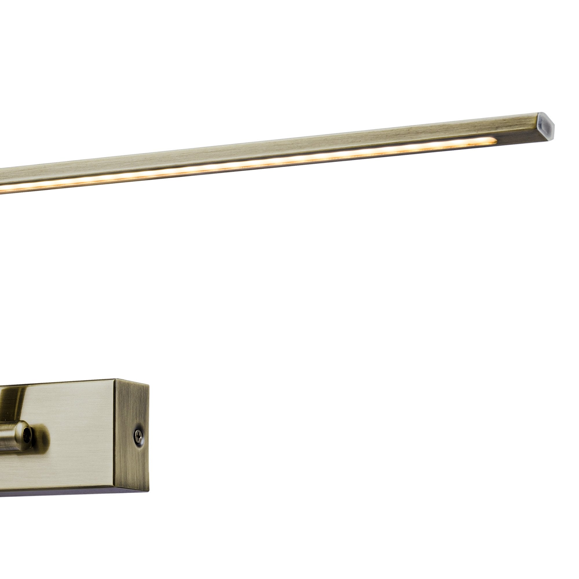 Fabula Plumtree Large 2 Arm LED Wall Lamp/Picture Light - Antique Brass