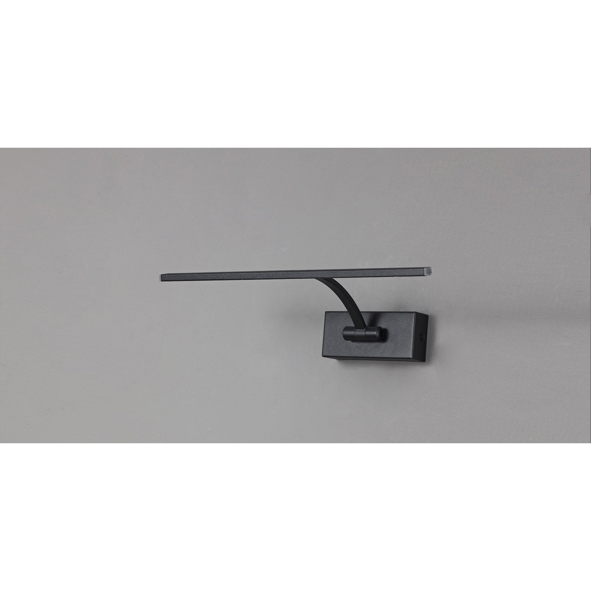 Fabula Plumtree Small 1 Arm LED Wall Lamp/Picture Light - Sand Black