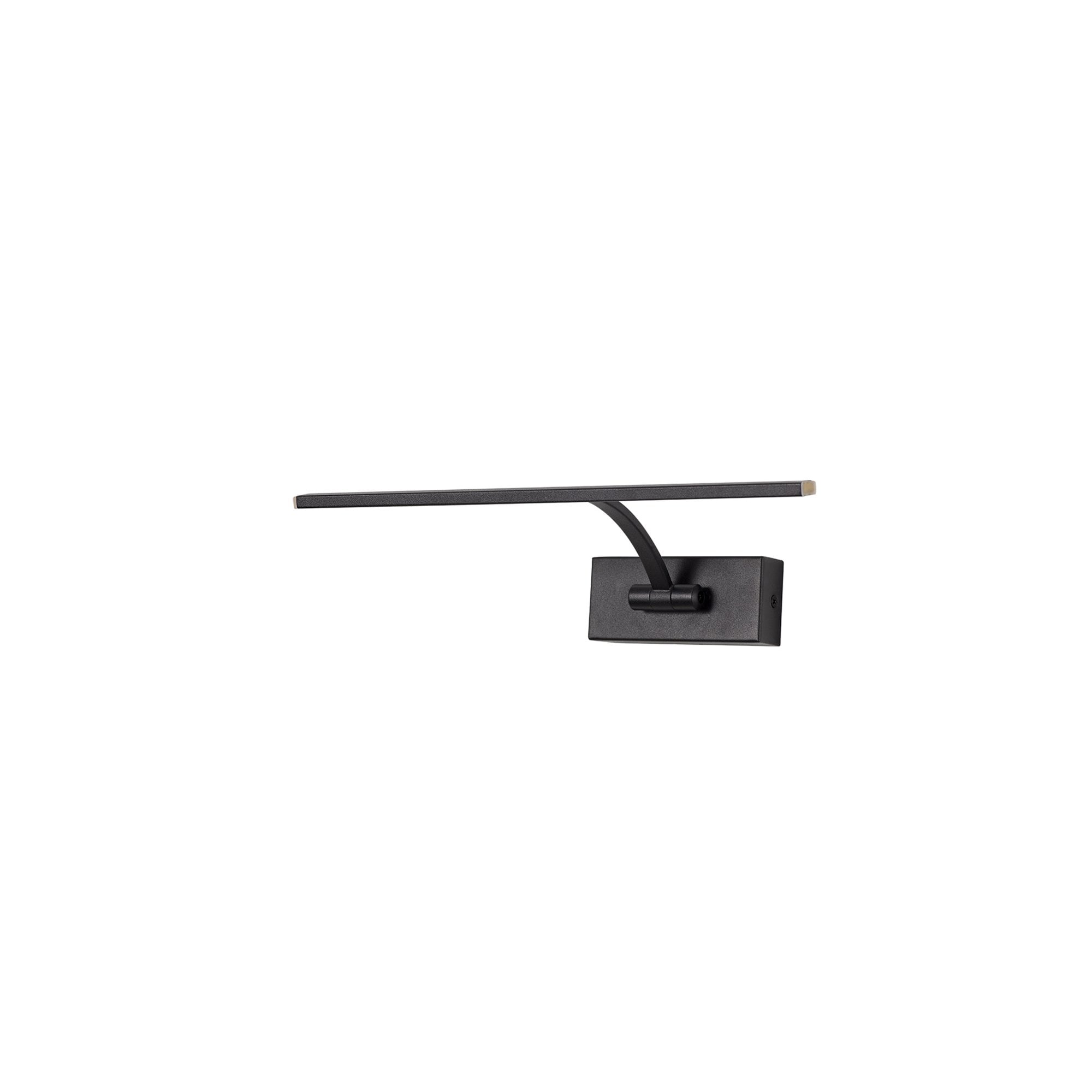 Fabula Plumtree Small 1 Arm LED Wall Lamp/Picture Light - Sand Black