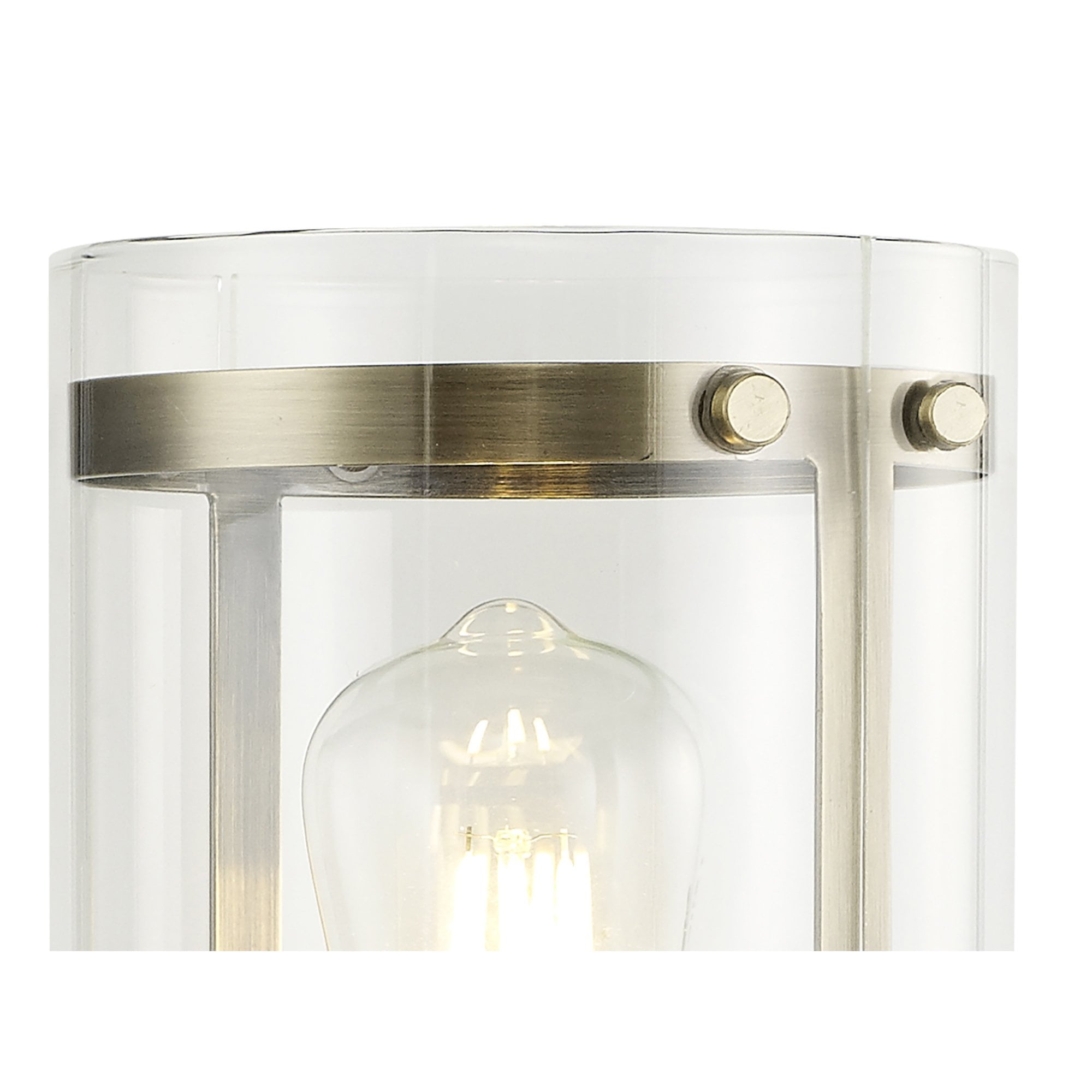 Fabula Regents Single Table Lamp - Antique Brass