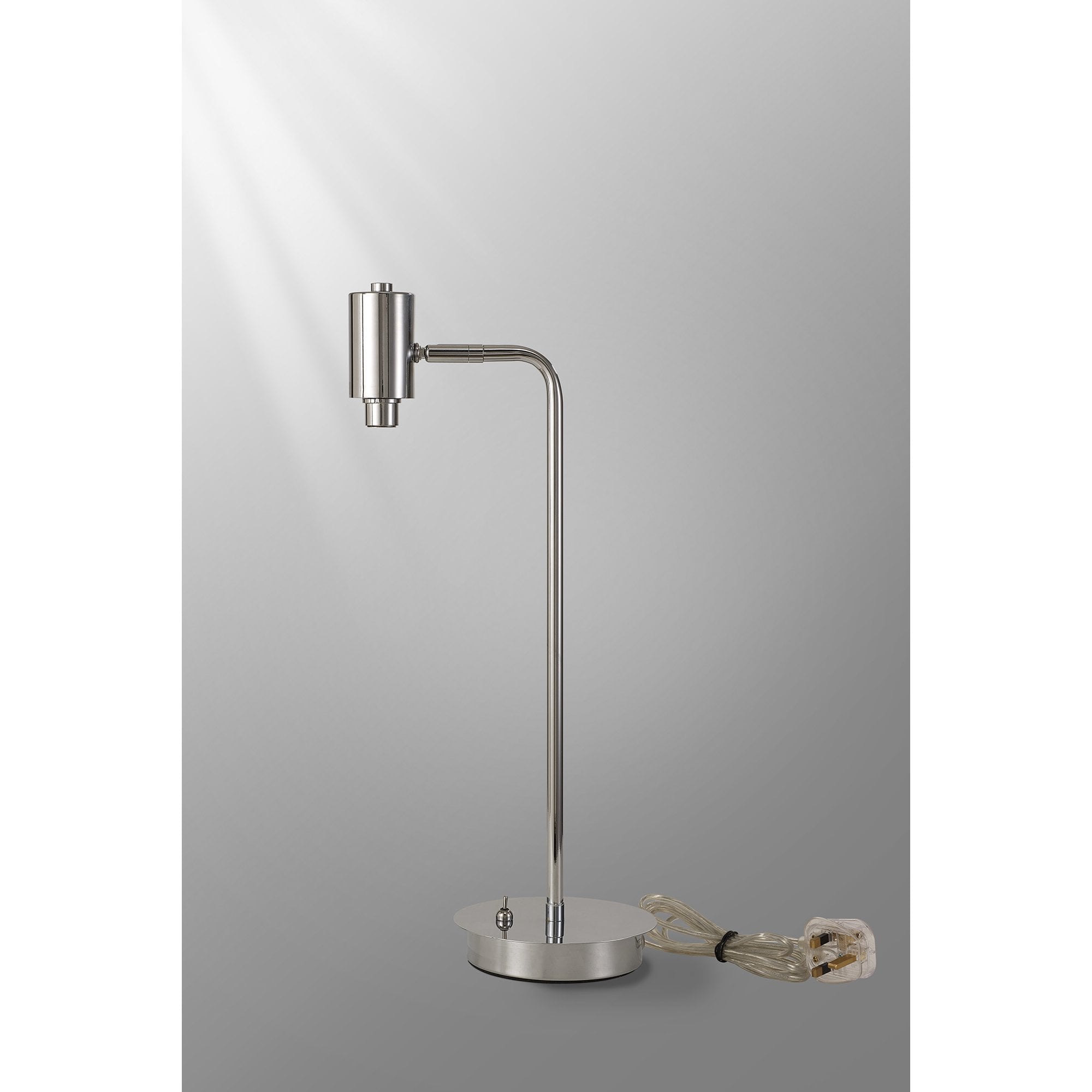 Fabula Roding Single Adjustable Table Lamp Frame - Polished Chrome - Frame Only