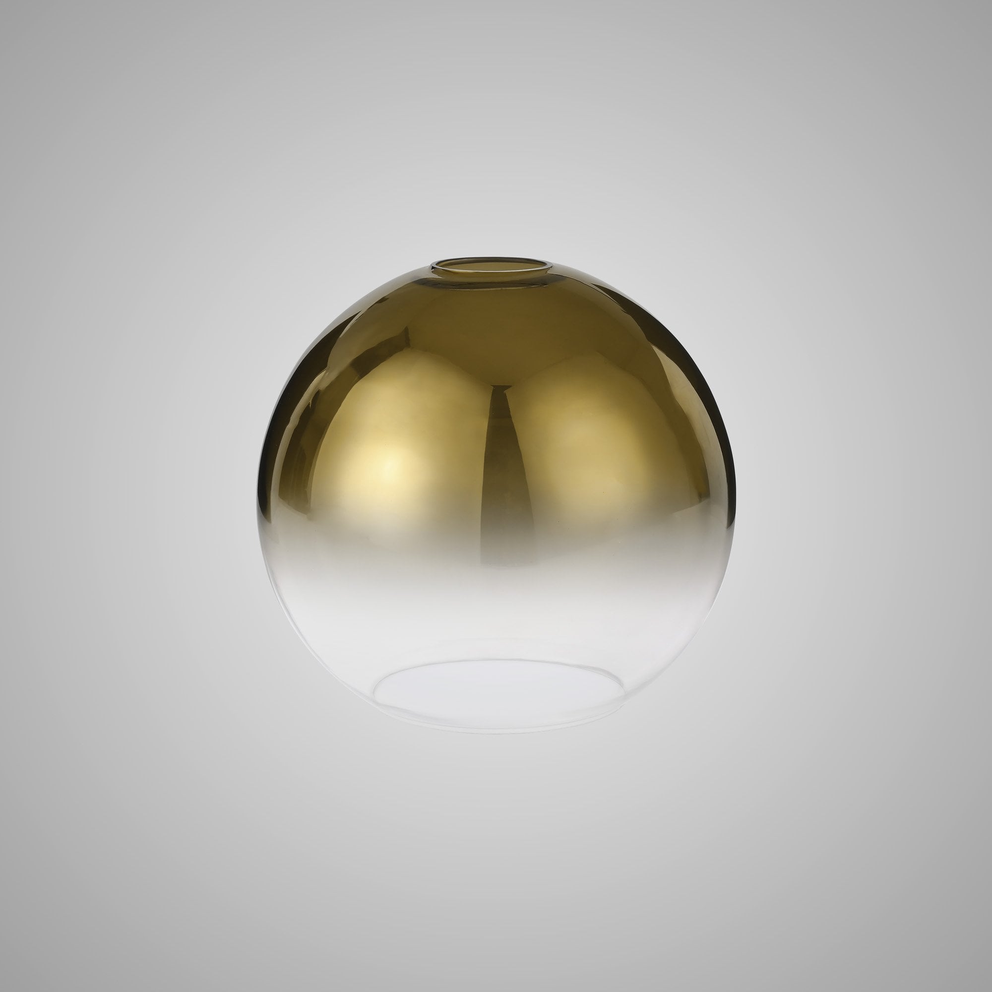 Fabula Springfield 20cm Globe Shade - Brass Gold Fade Glass - Shade Only
