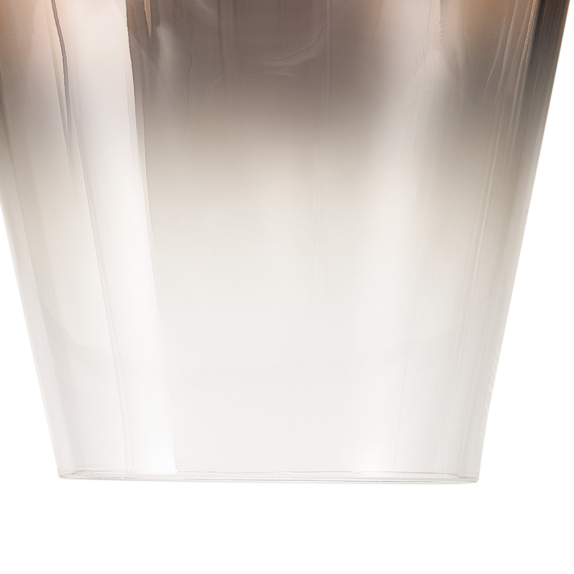 Fabula Springfield 23cm Pear Shaped Shade - Copper Fade Glass - Shade Only