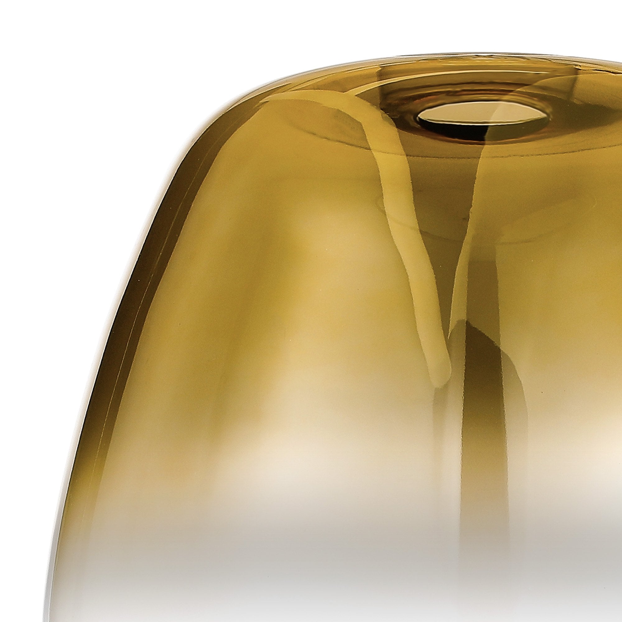 Fabula Springfield 28cm Trapezium Shade - Brass Gold Fade Glass - Shade Only