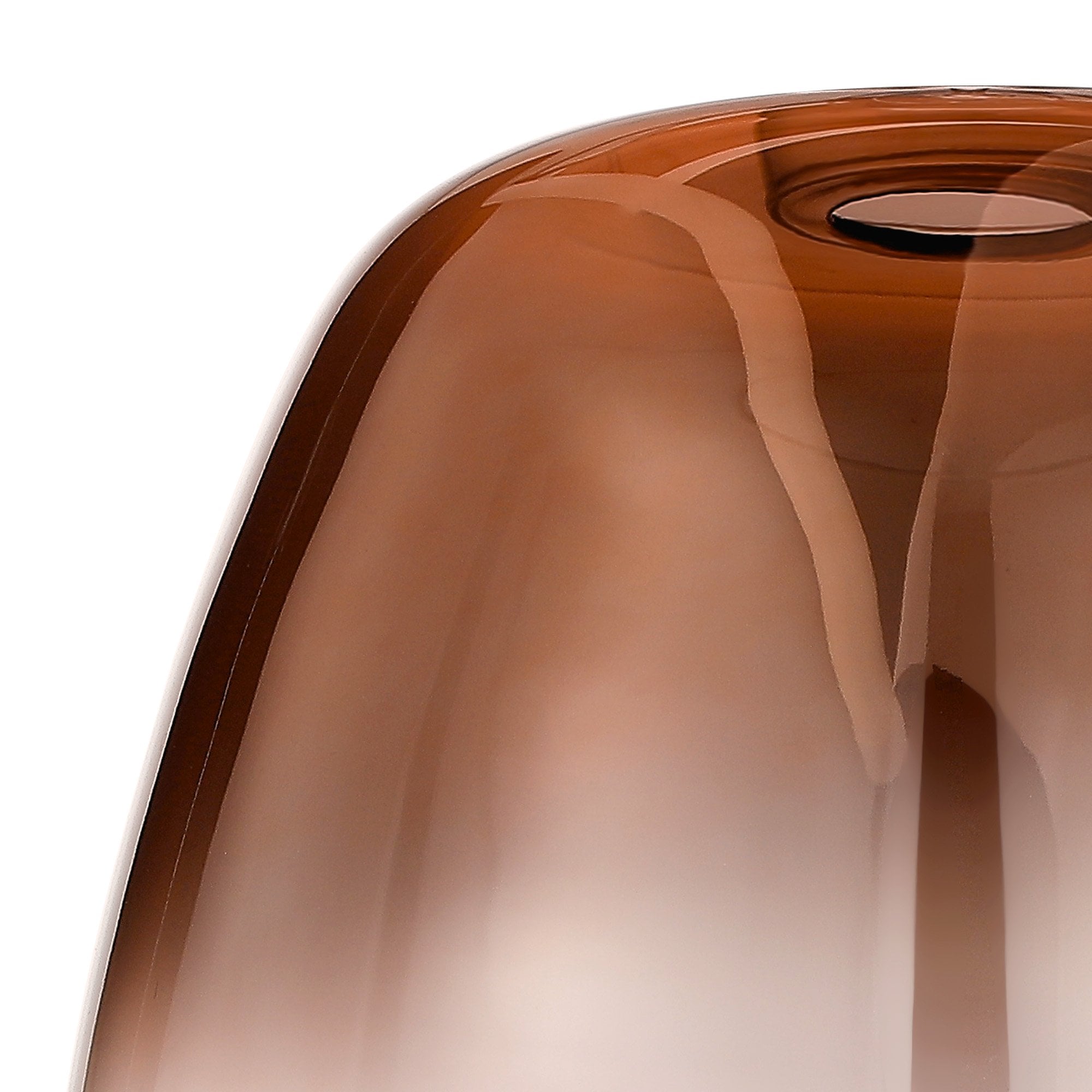 Fabula Springfield 28cm Trapezium Shade - Copper Fade Glass - Shade Only