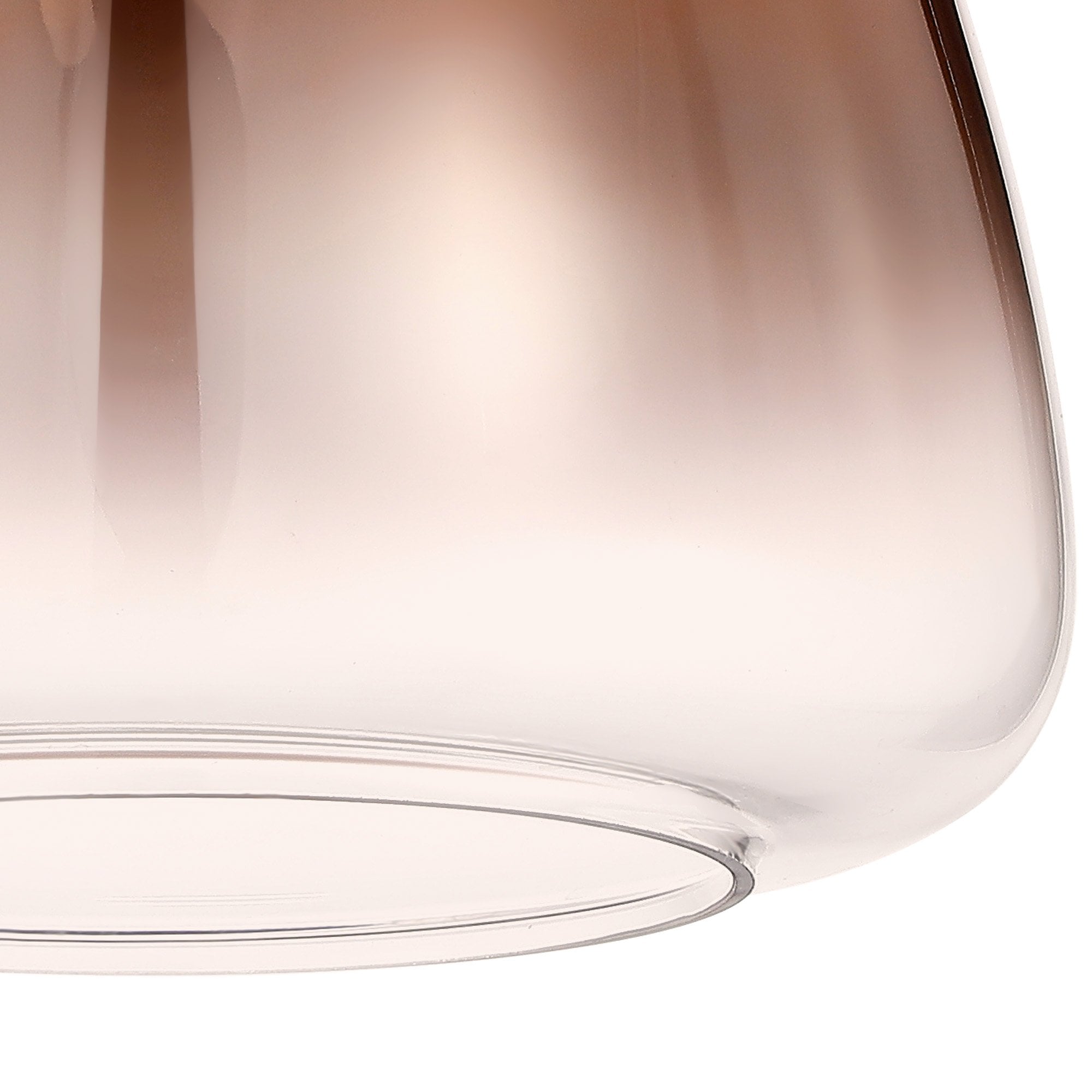 Fabula Springfield 28cm Trapezium Shade - Copper Fade Glass - Shade Only