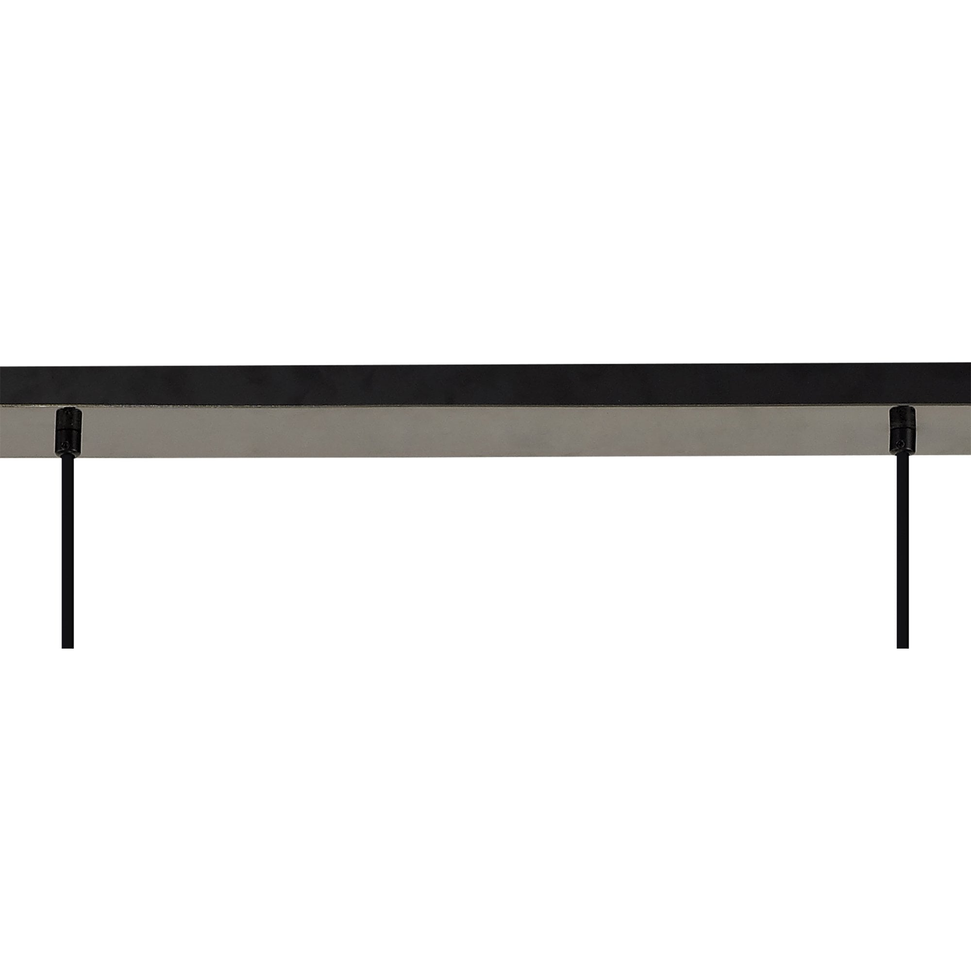 Fabula Springfield 4 Light Linear Suspension Kit - Black Chrome - Frame Only