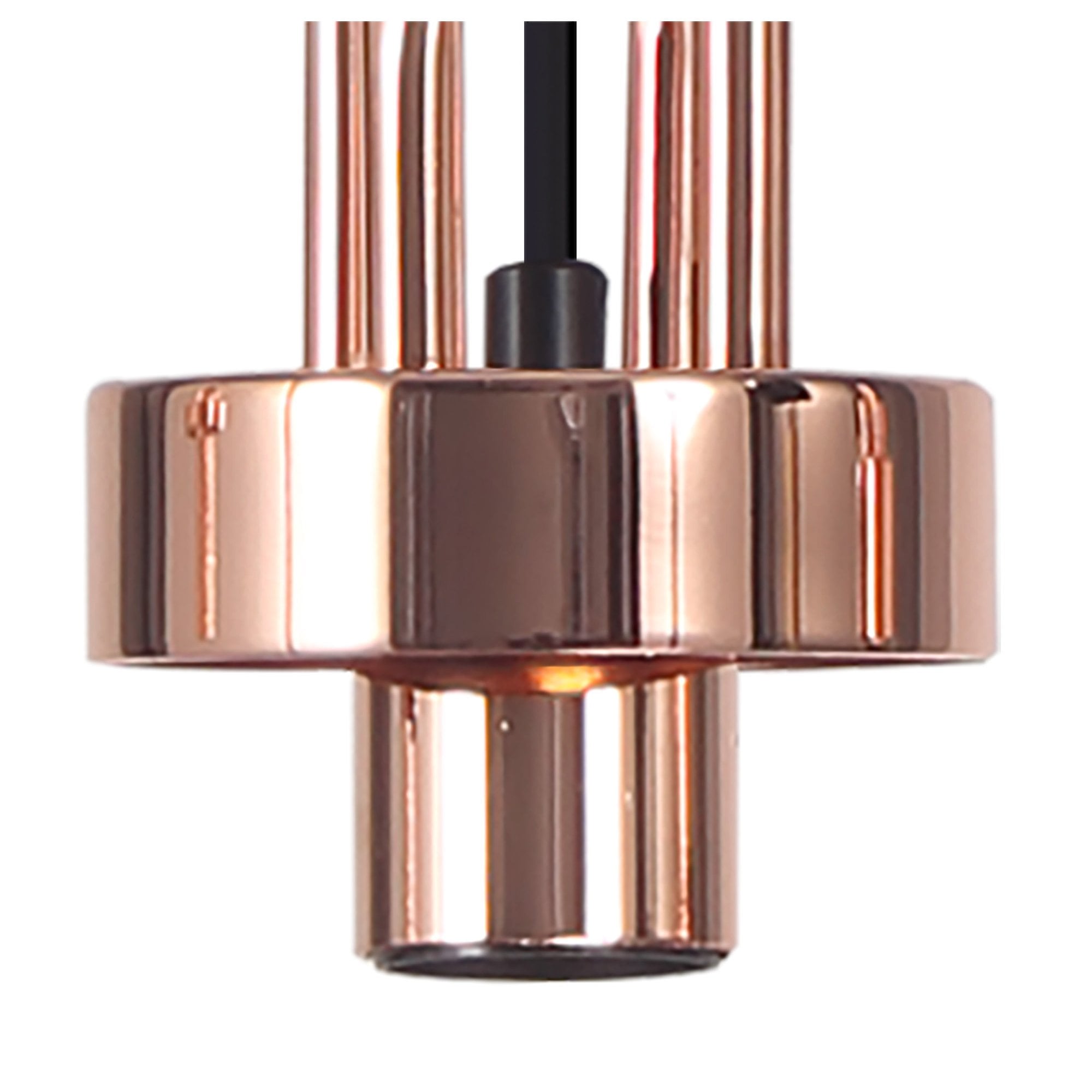 Fabula Springfield 4 Light Linear Suspension Kit - Copper - Frame Only