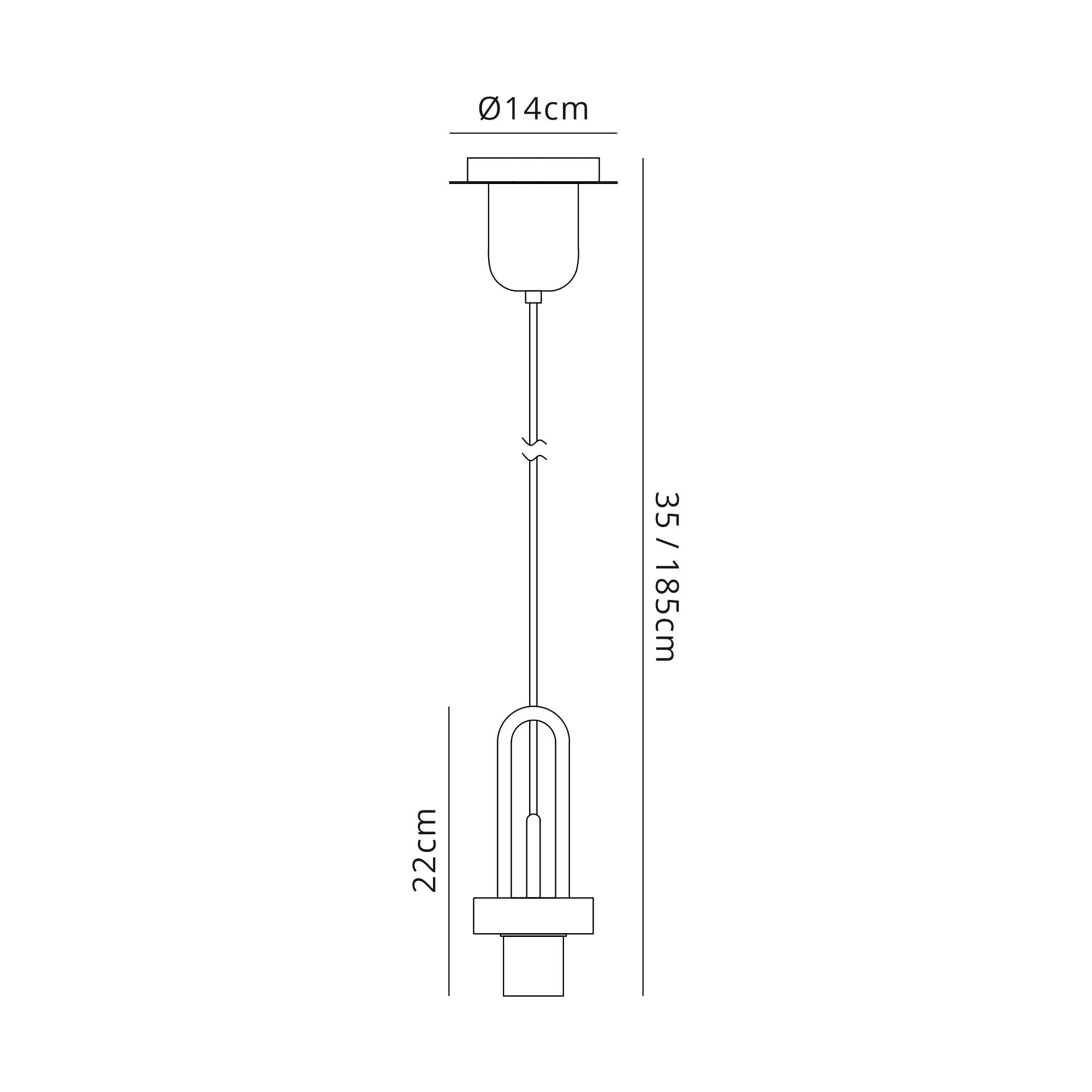 Fabula Springfield Single Suspension Kit - Black Chrome - Frame Only