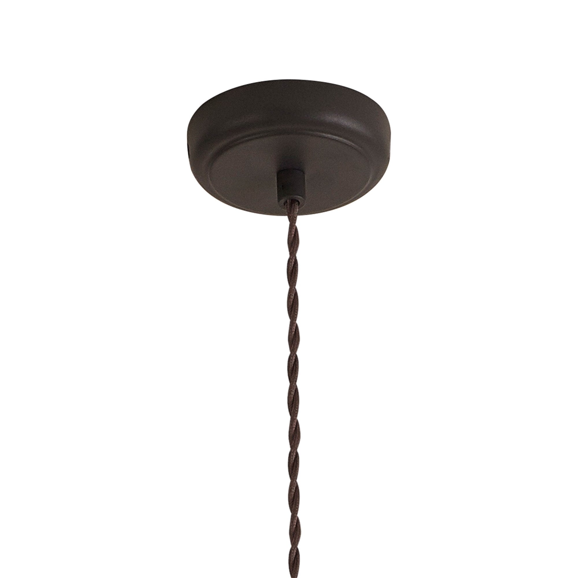 Fabula Sunnyside Extra Large Pendant - Graphite & Satin Nickel