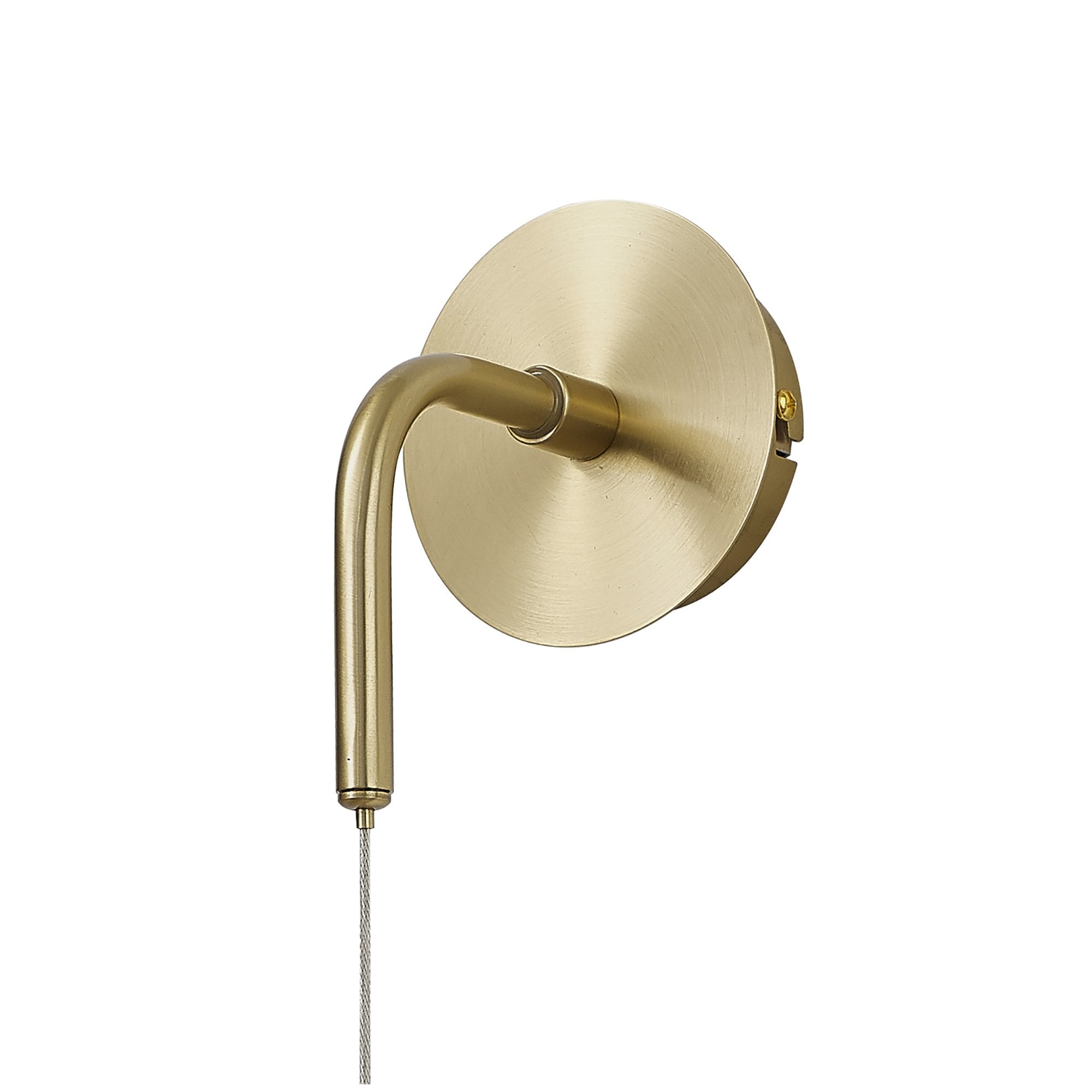 Fabula Treetops Single Wall Light - Brass & Cognac Glass