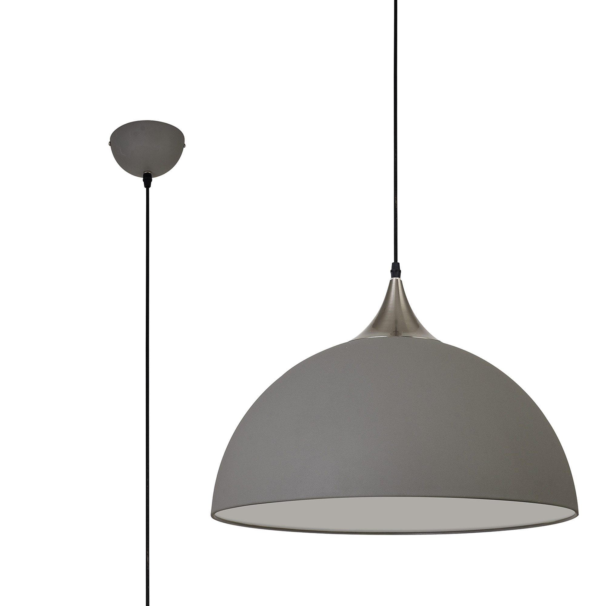 Fabula Victoria Large Pendant - Sand Grey