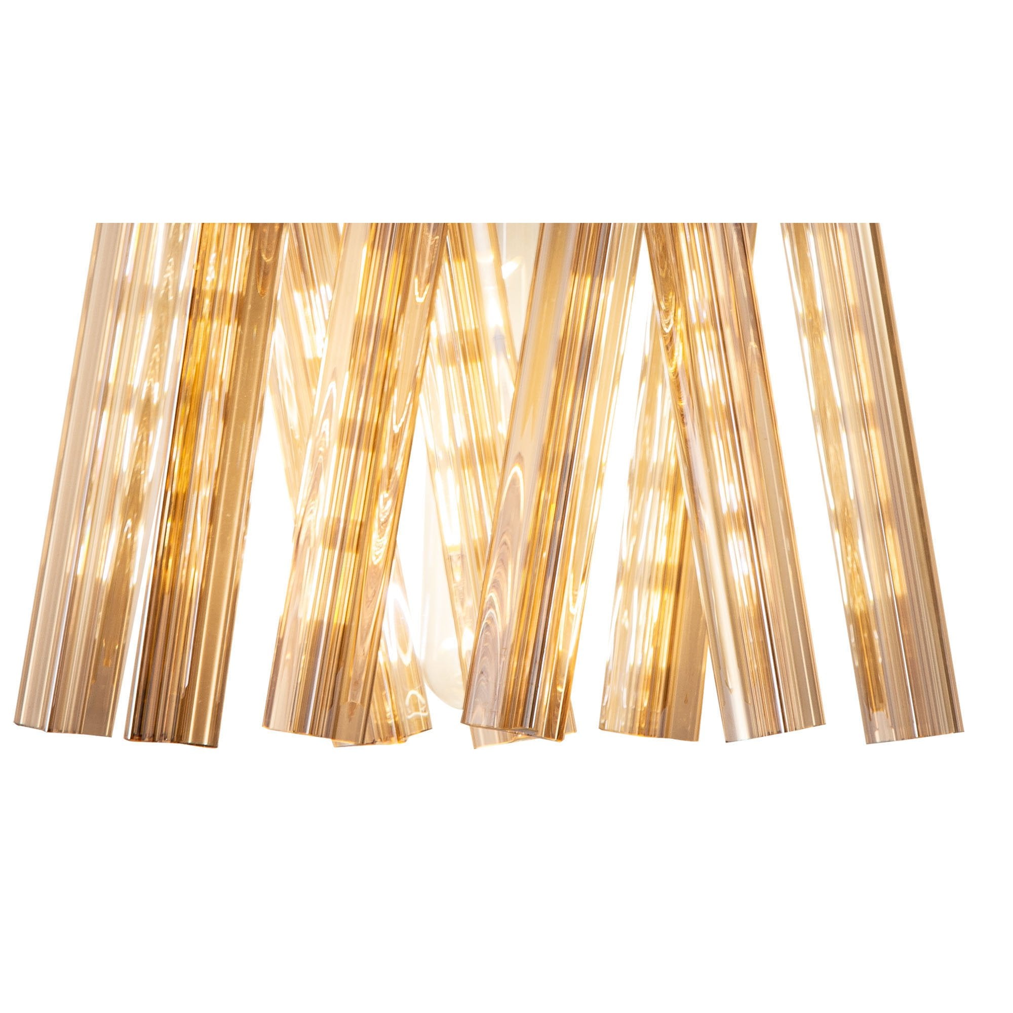 Fabula Wordworth 2 Light Wall Light - Brown Oxide & Champagne Glass