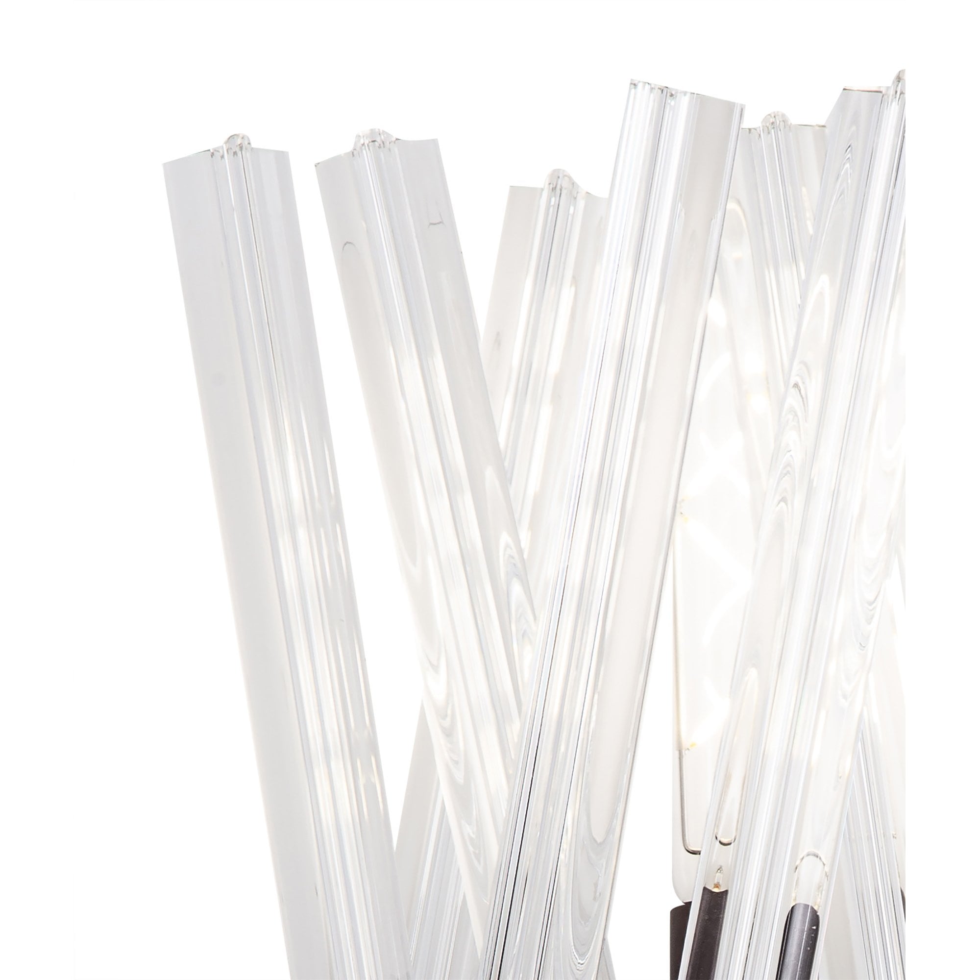 Fabula Wordworth 2 Light Wall Light - Brown Oxide & Clear Glass