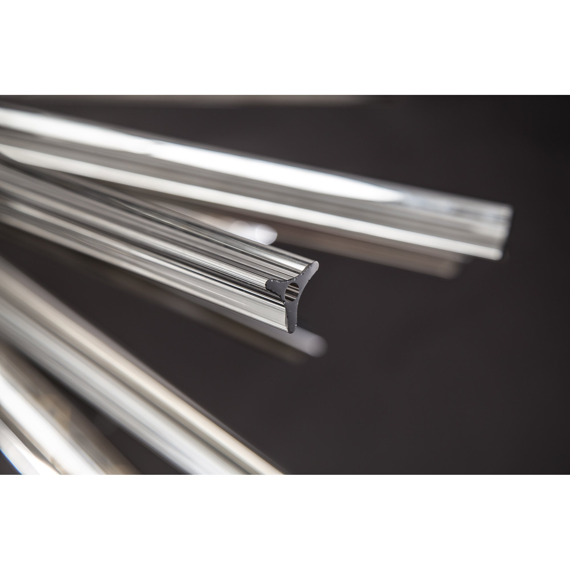 Fabula Wordworth 8 Light Semi-Flush Light - Brown Oxide & Smoke Glass