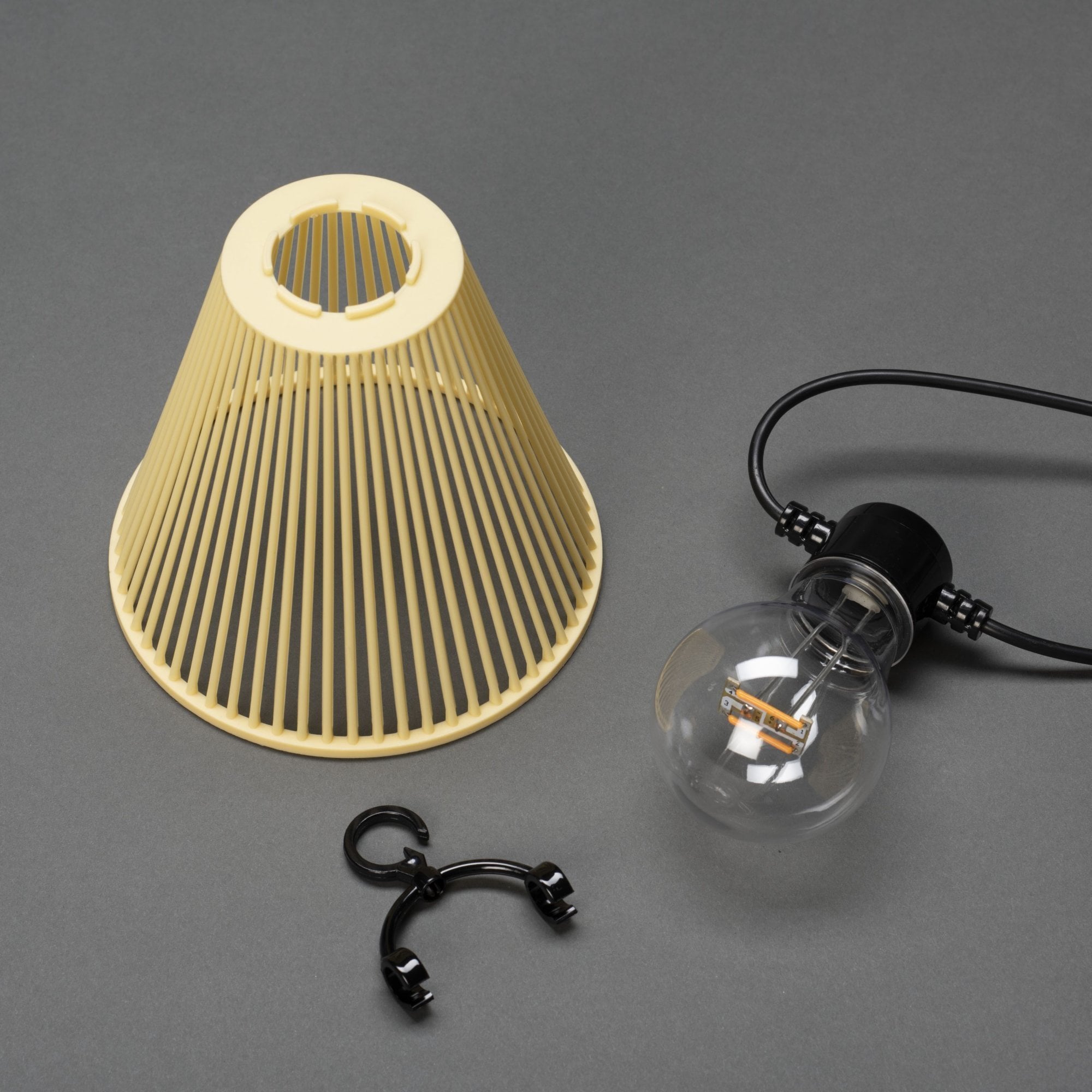 Konstsmide Festoon 9.15m Add-On Set - 10 LED Bulbs - 2000K - Yellow Shades