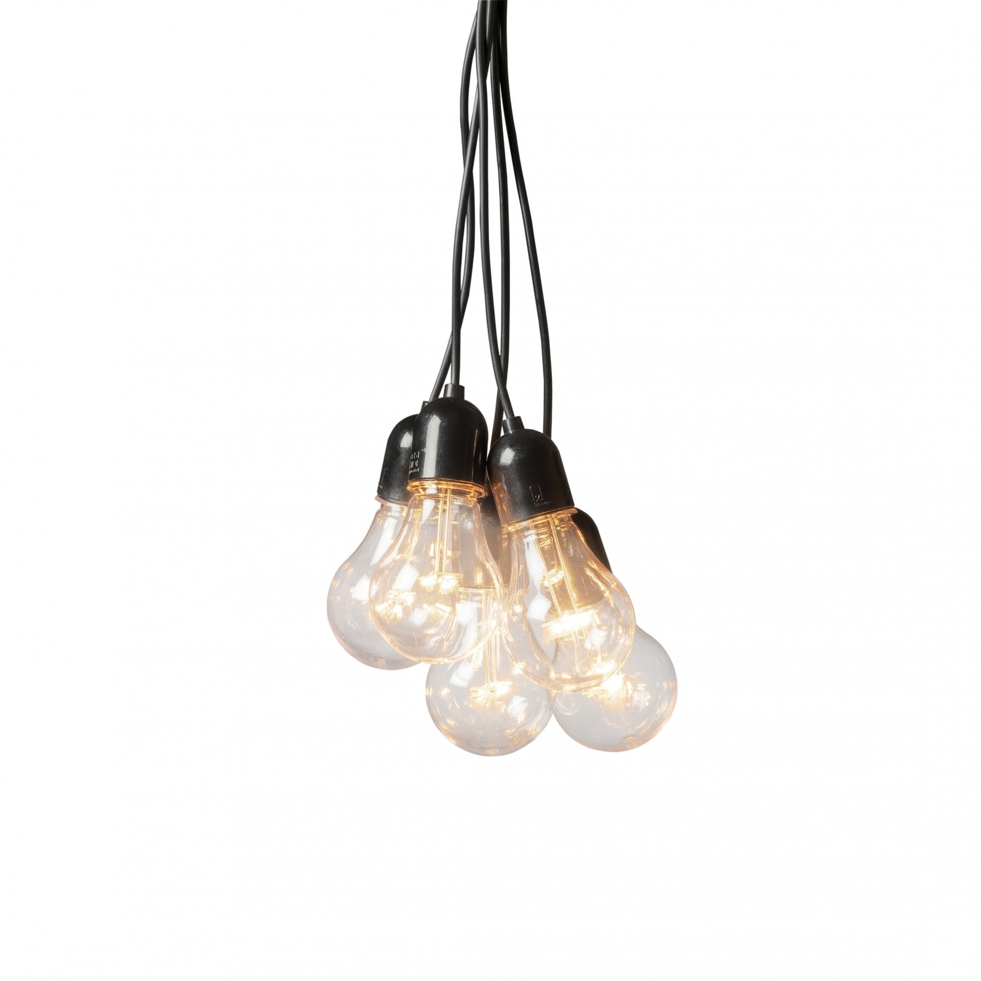 Konstsmide Festoon 4.5m Light Set - 10 LED Bulbs - 1800K - Icicle Drop