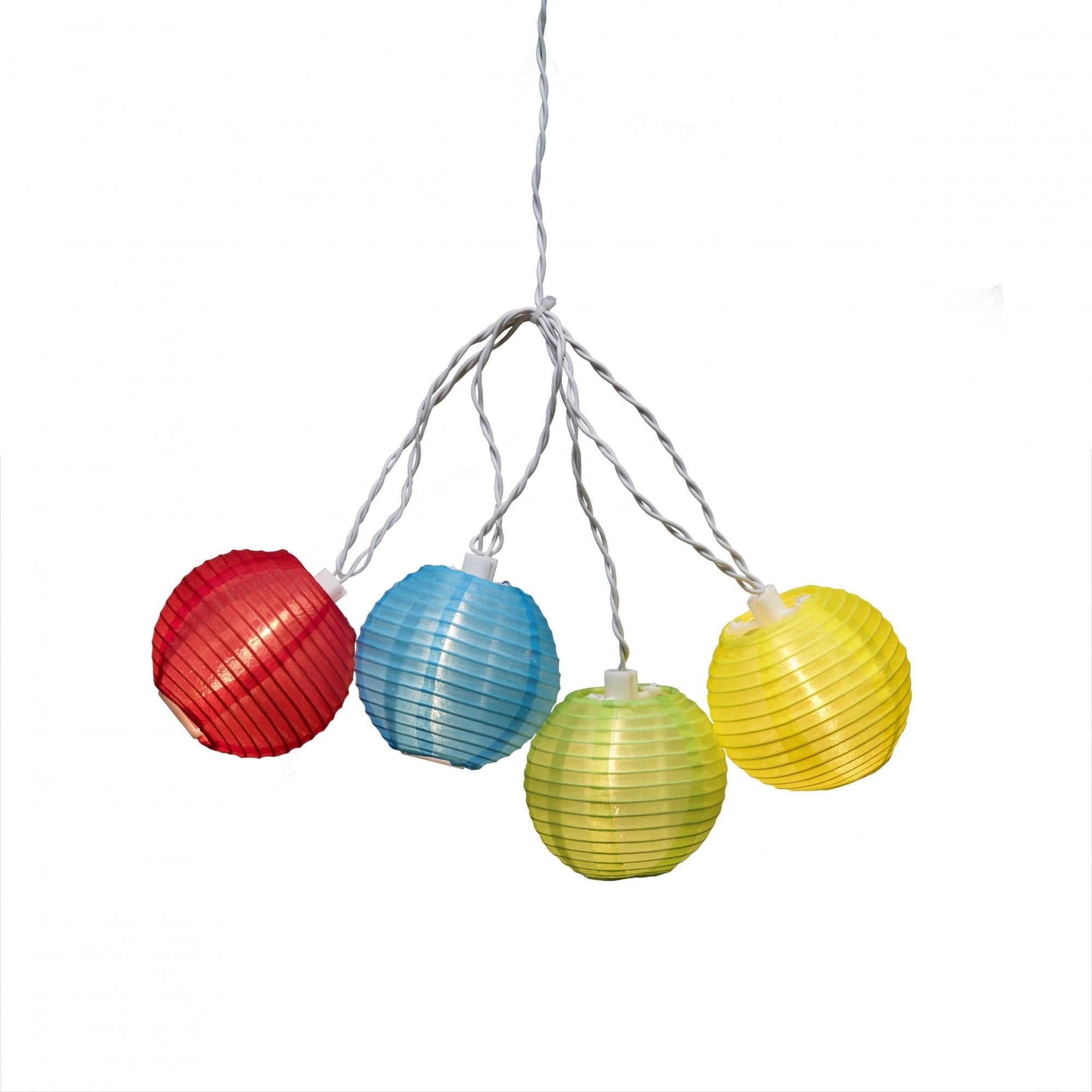 Konstsmide Festoon 4.75m Light Set - 20 LED Rice Balls - Multicoloured