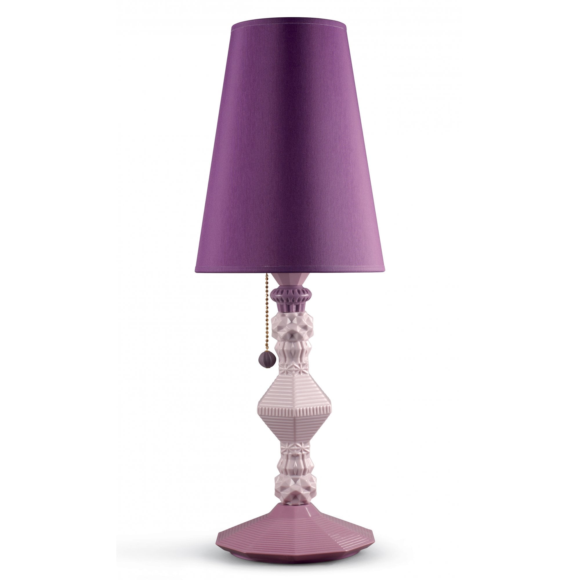 Lladro Belle De Nuit Table Lamp - Pink