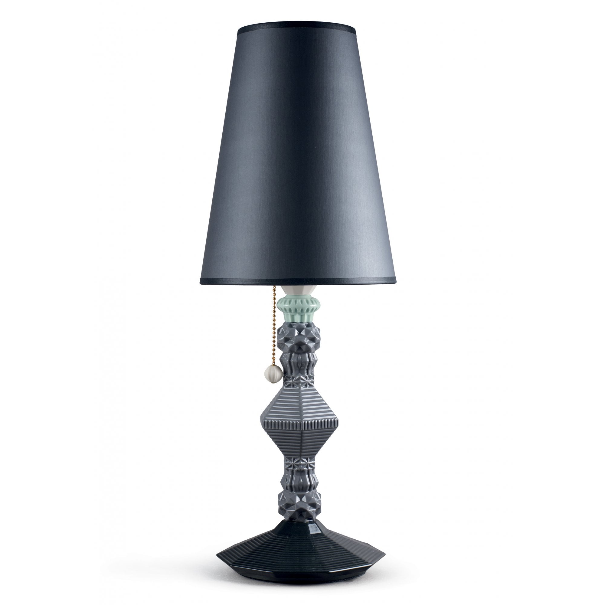 Lladro Belle De Nuit Table Lamp - Black