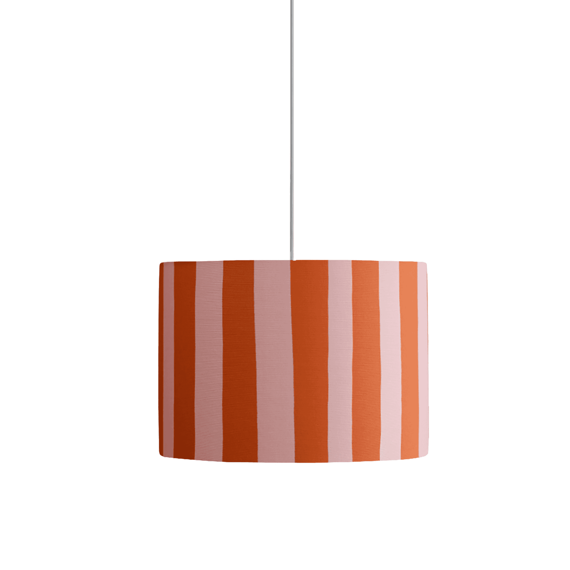 houseof. Small Stripe Print Shade - Pink & Orange