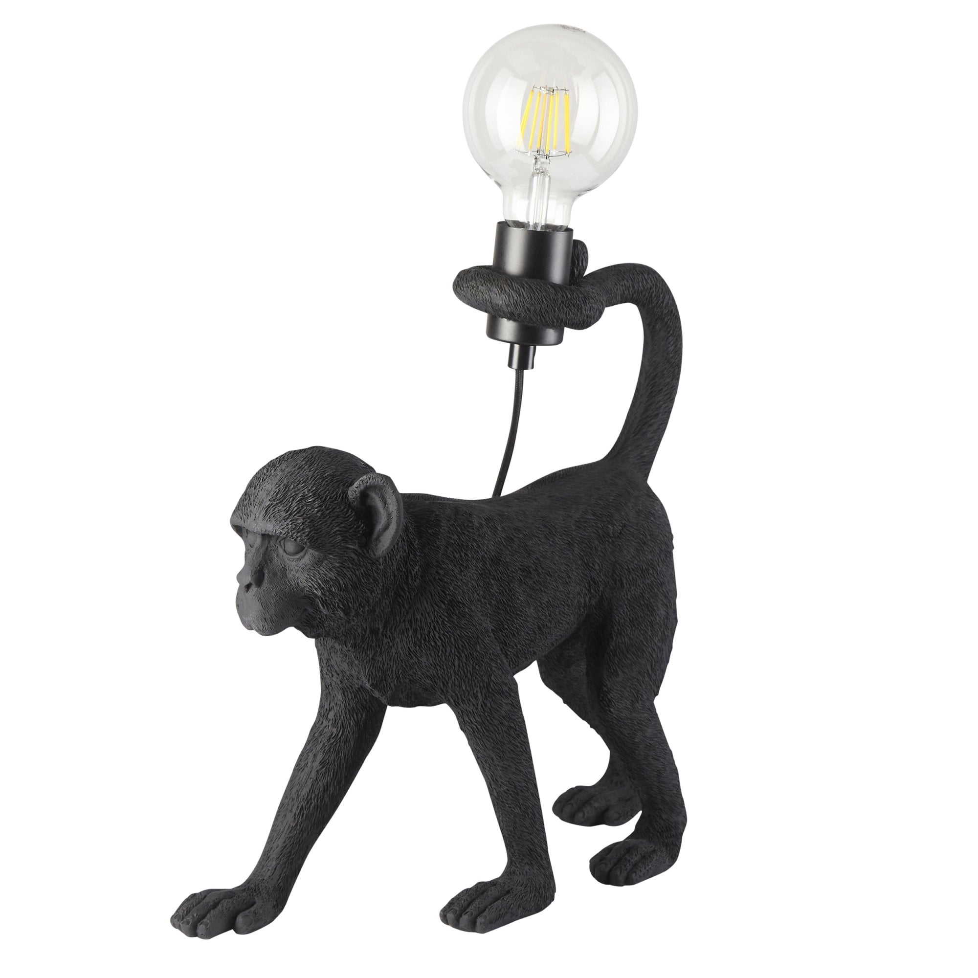 Endon Capuchin Single Table Light - Matt Black