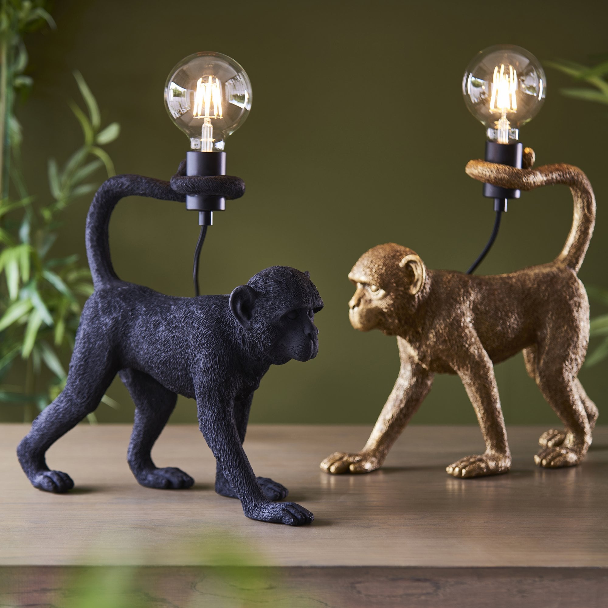 Endon Capuchin Single Table Light - Matt Black