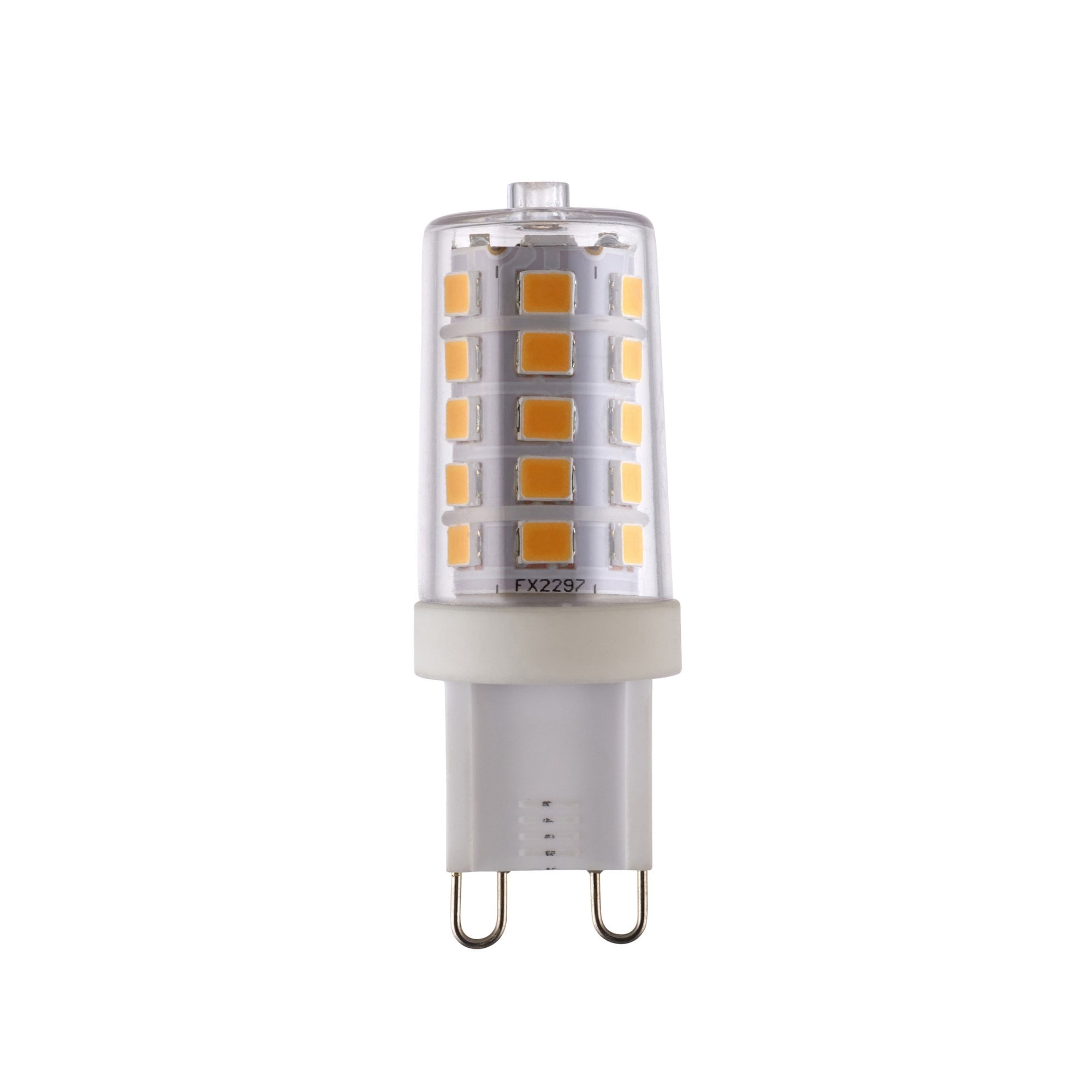 Endon G9 LED SMD 3.7W Lamp - 3000K - Dimmable - Clear & White PC