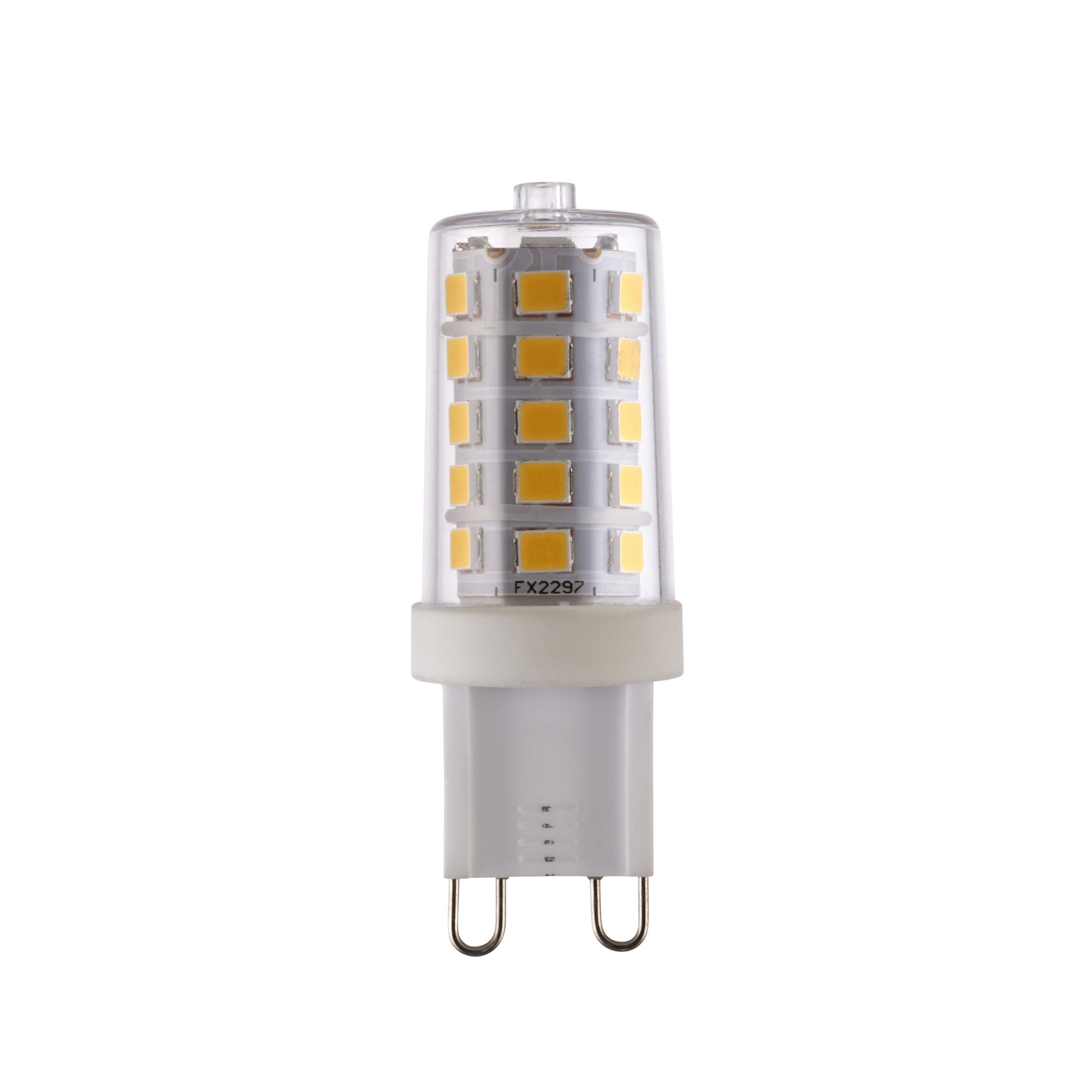 Endon G9 LED SMD 3.7W Lamp - 4000K - Dimmable - Clear & White PC