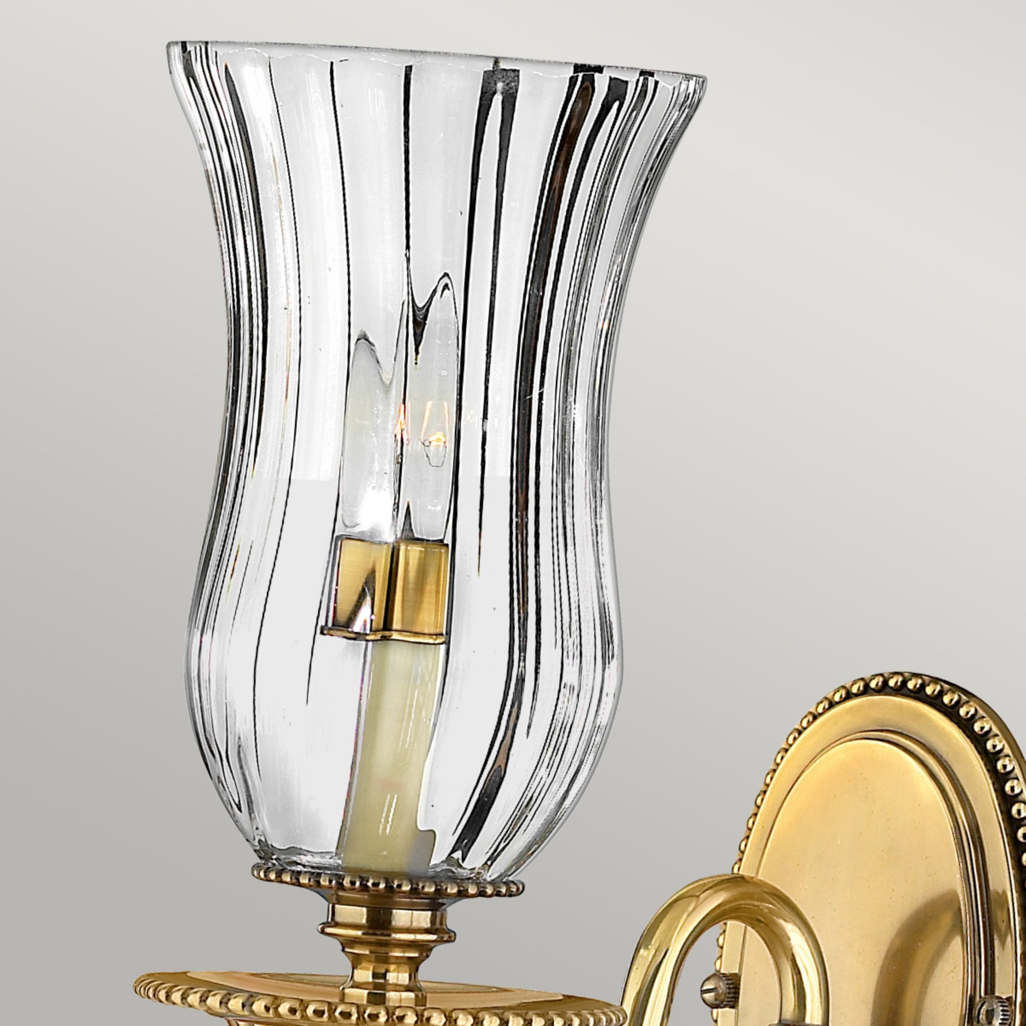 Hinkley Cambridge Single Wall Light - Burnished Brass