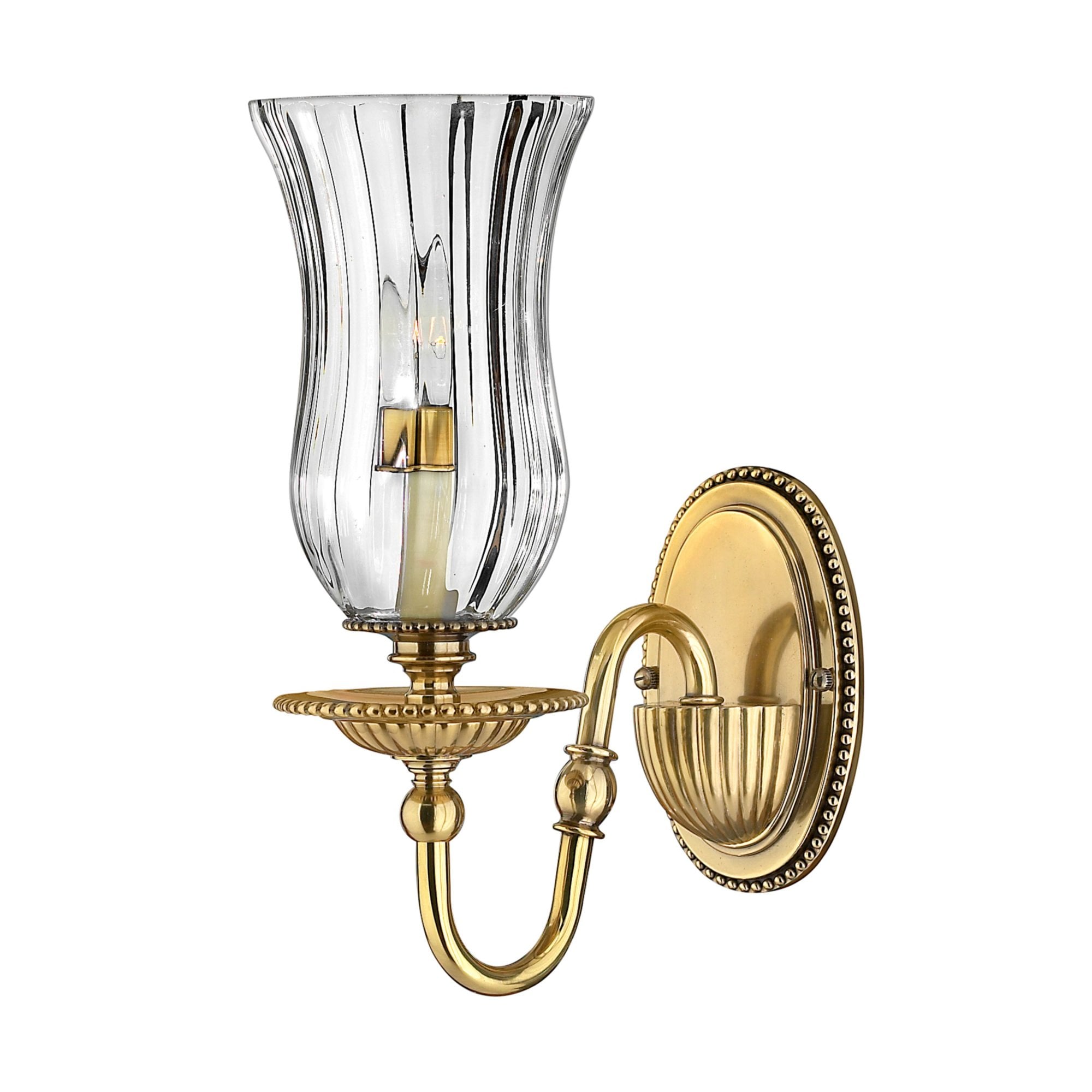 Hinkley Cambridge Single Wall Light - Burnished Brass