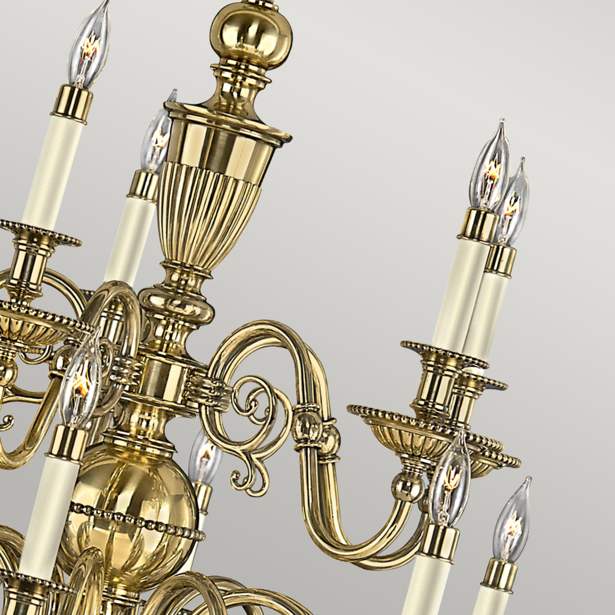 Hinkley Cambridge 15 Light Chandelier - Burnished Brass