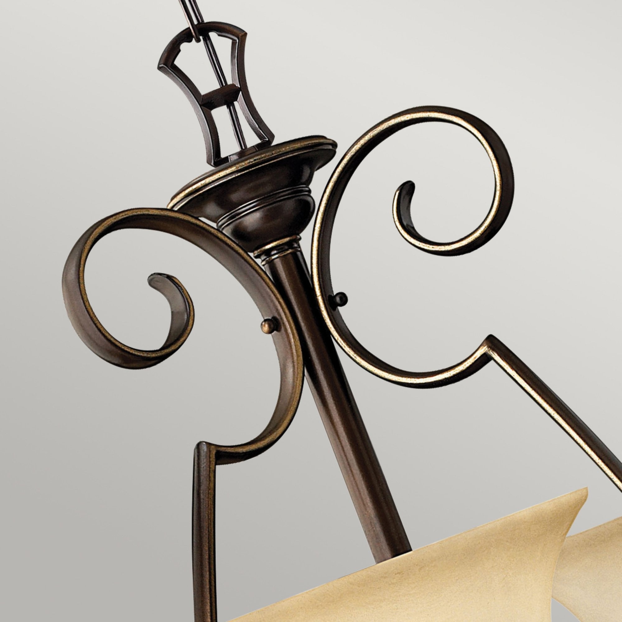 Hinkley Cello 9 Light Chandelier - Antique Bronze