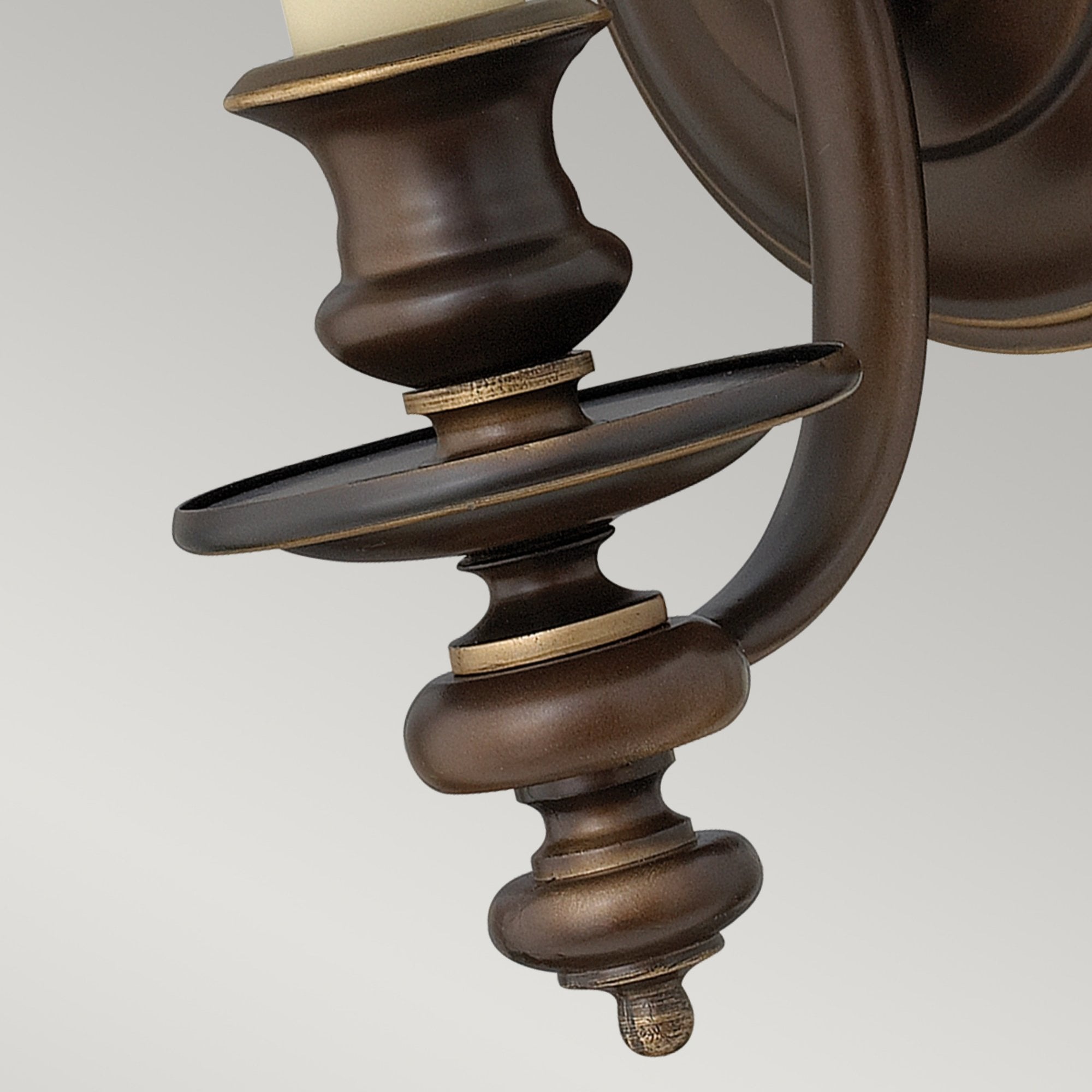 Hinkley Dunhill Single Wall Light - Royal Bronze