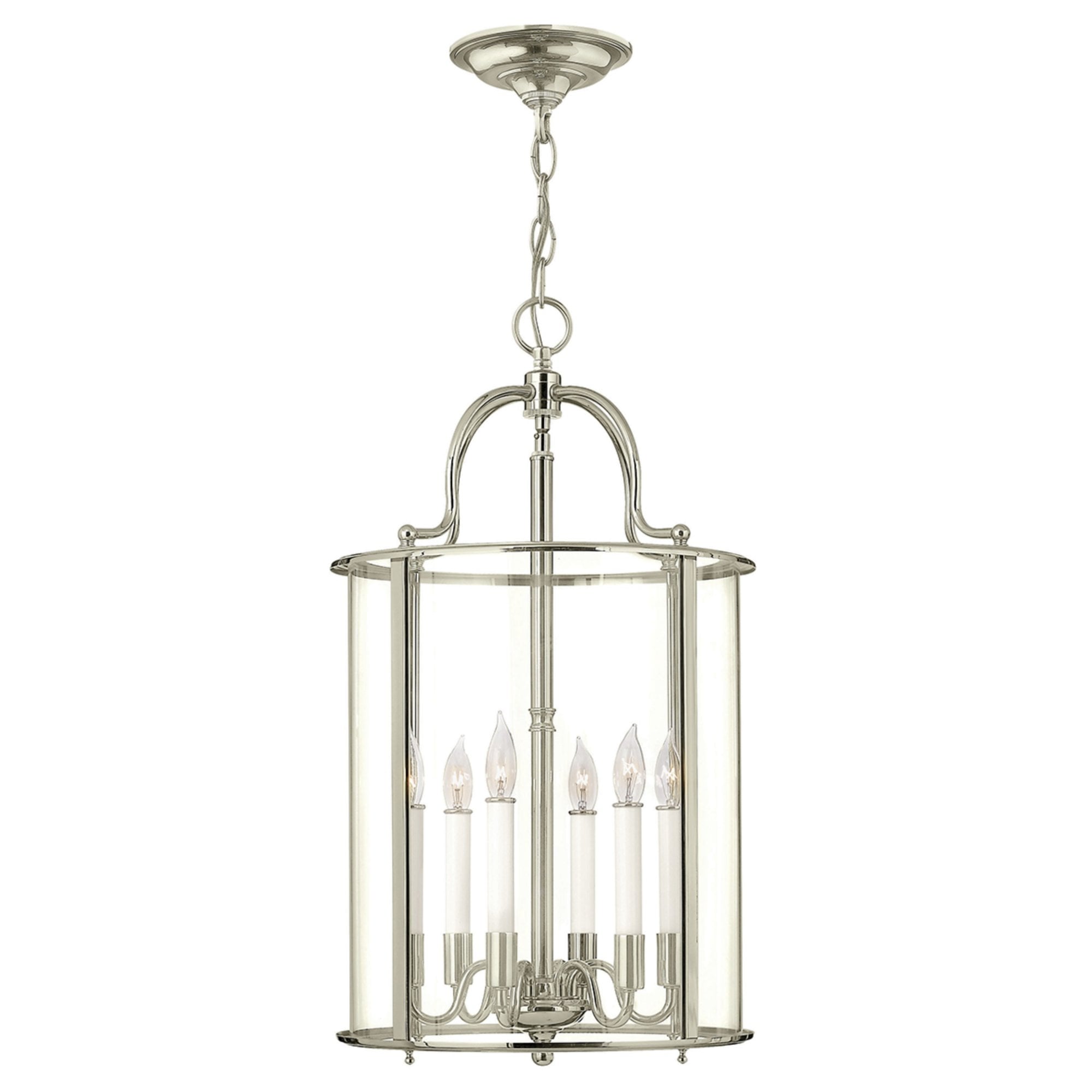 Hinkley Gentry 6 Light Large Pendant - Polished Nickel