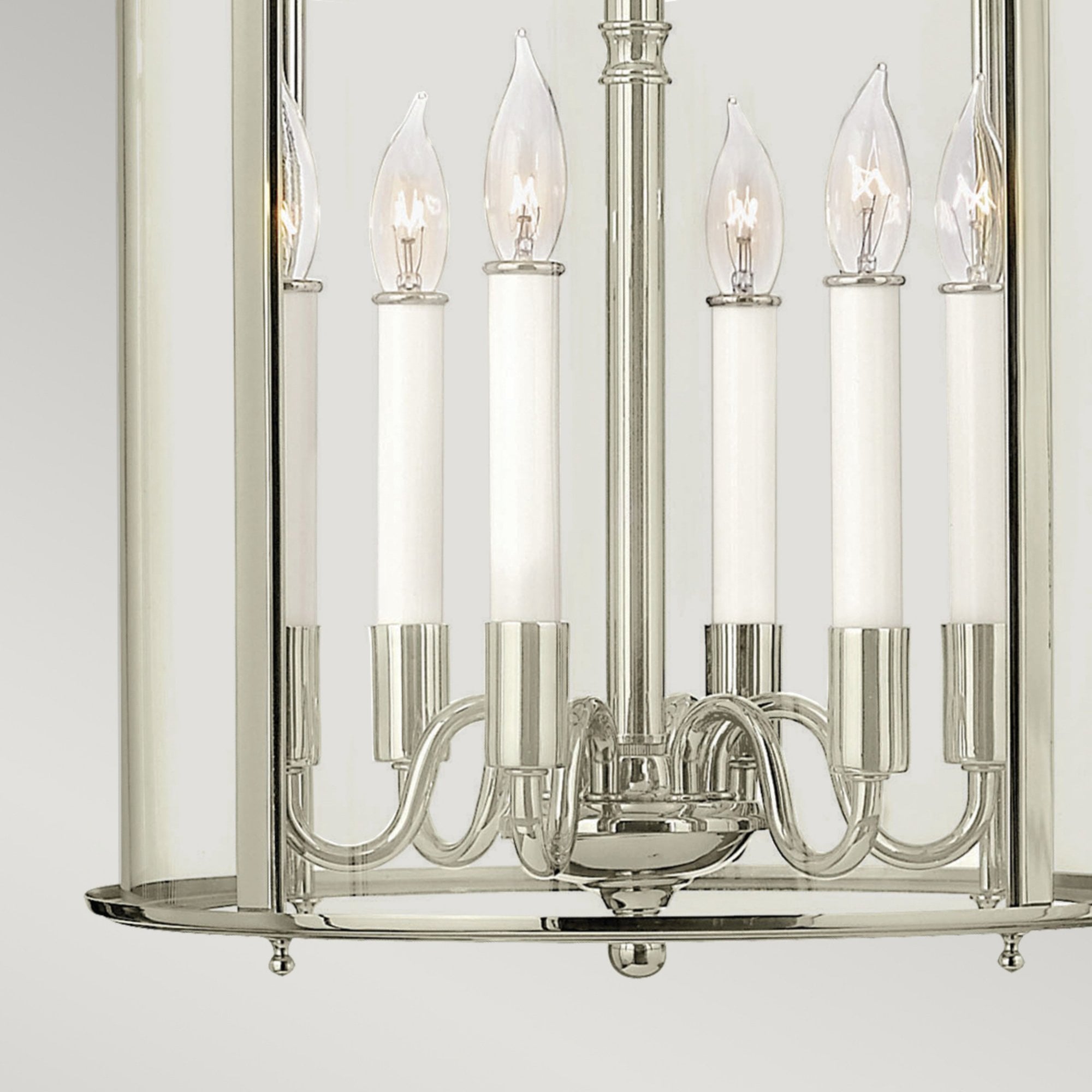 Hinkley Gentry 6 Light Large Pendant - Polished Nickel