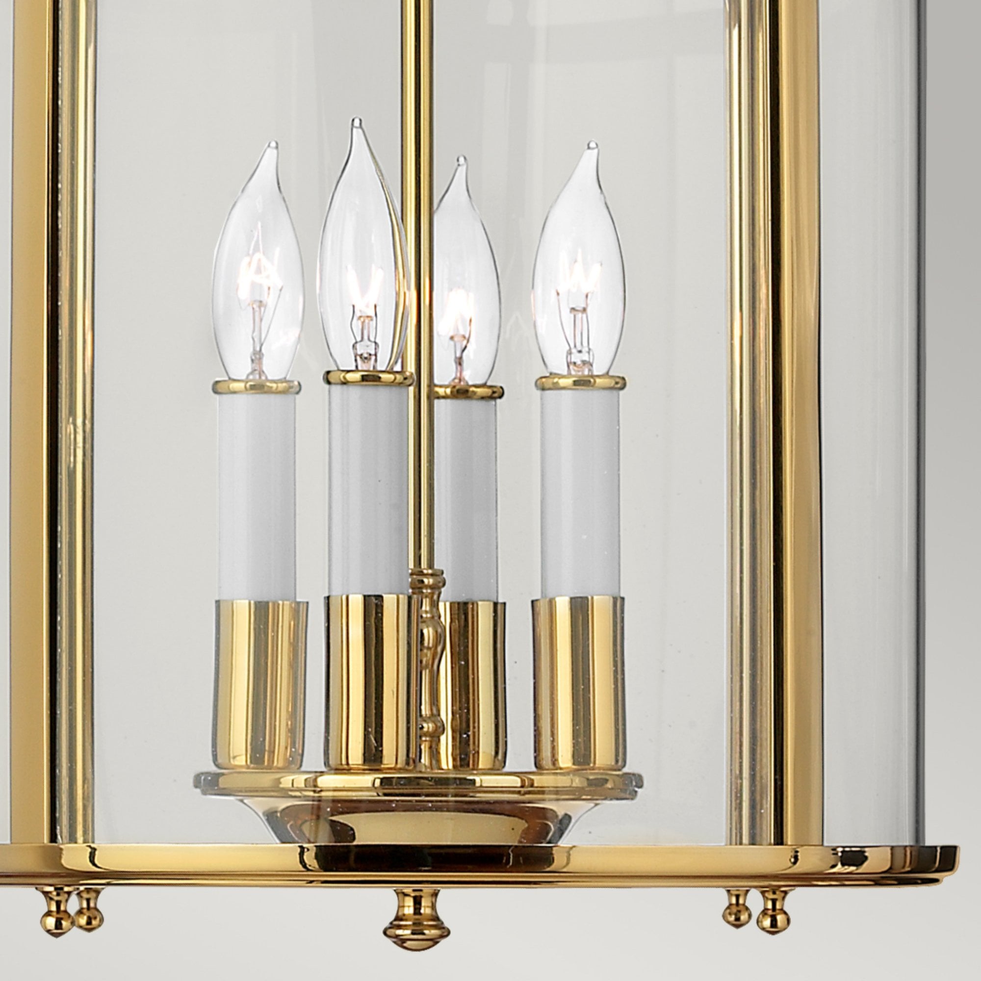 Hinkley Gentry 4 Light Medium Pendant - Polished Brass